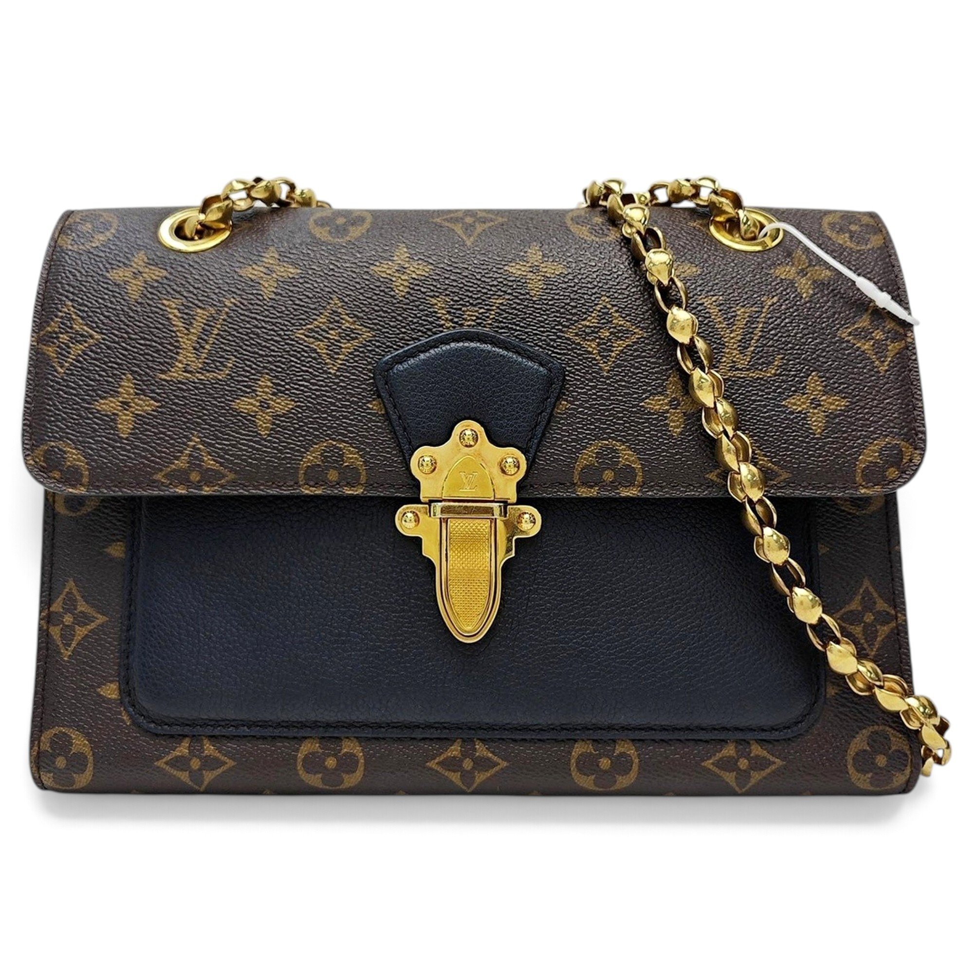 Victoire leather handbag