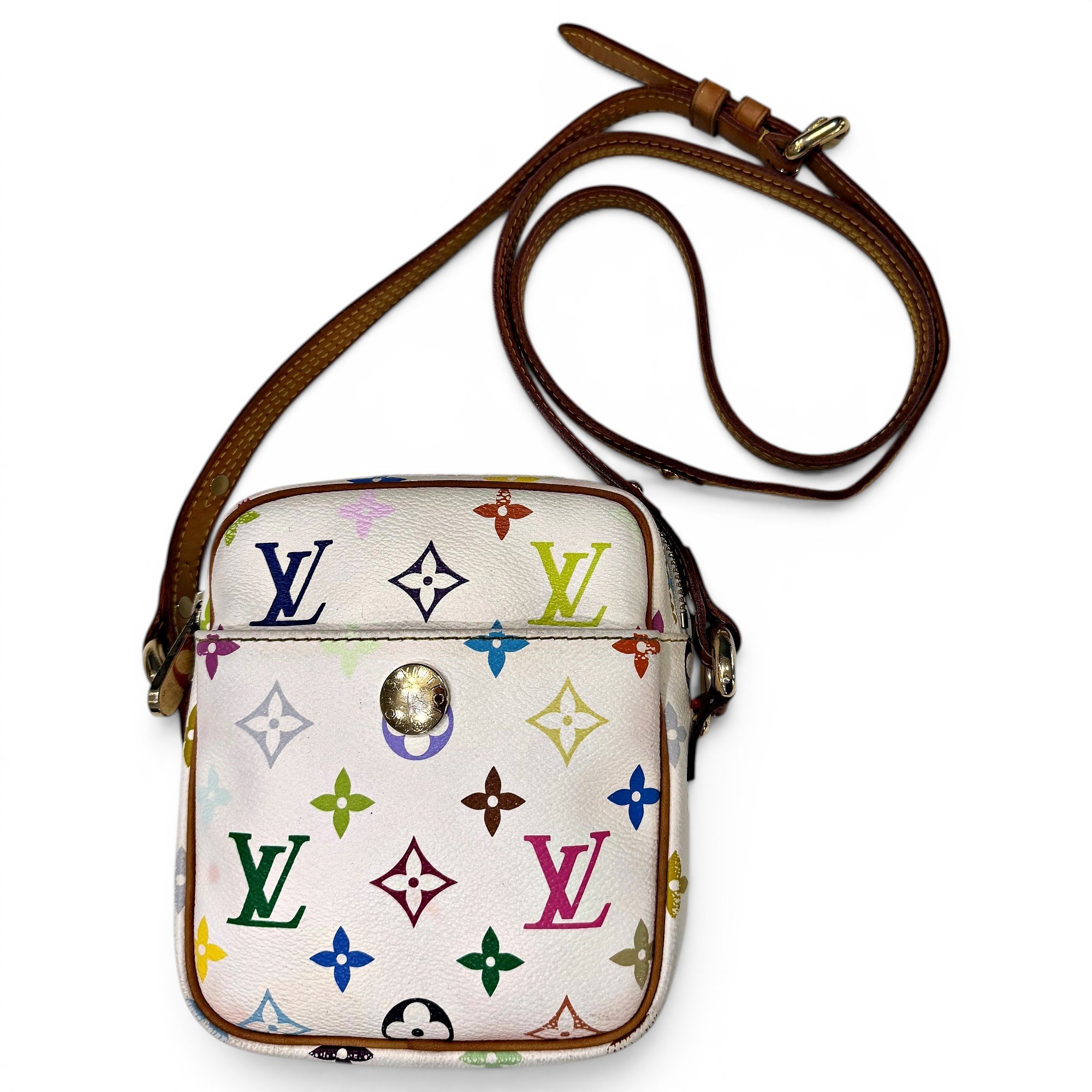 Leather crossbody bag