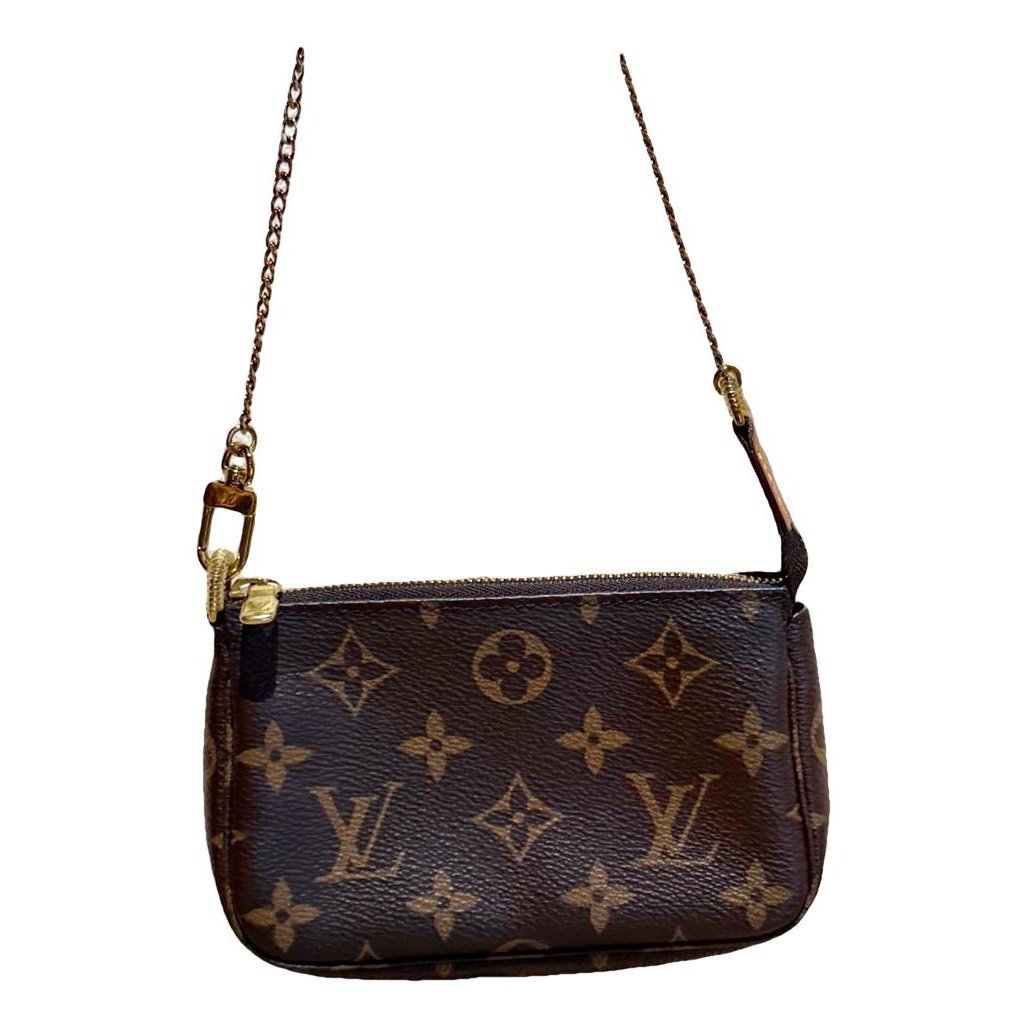 Pochette Accessoire leather handbag