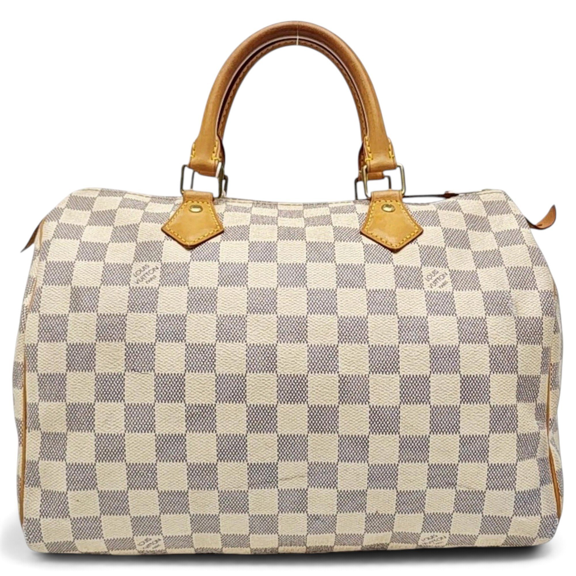 Nano Speedy / Mini HL leather handbag