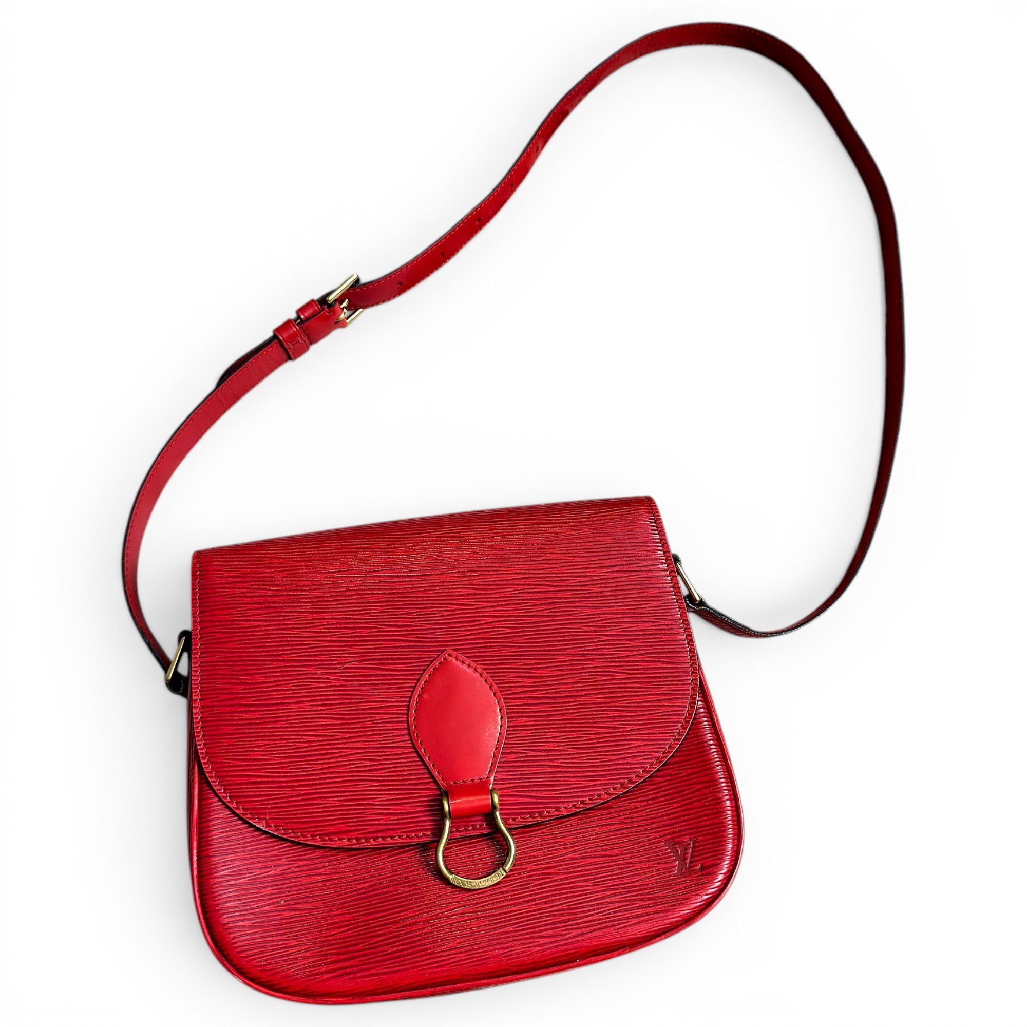 Saint Cloud vintage leather crossbody bag