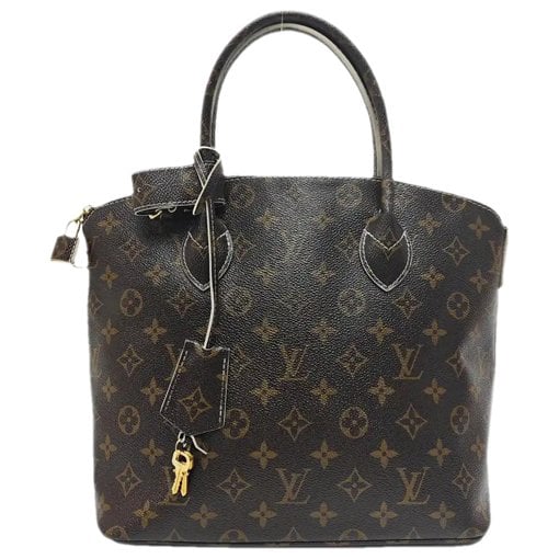Lockit leather handbag