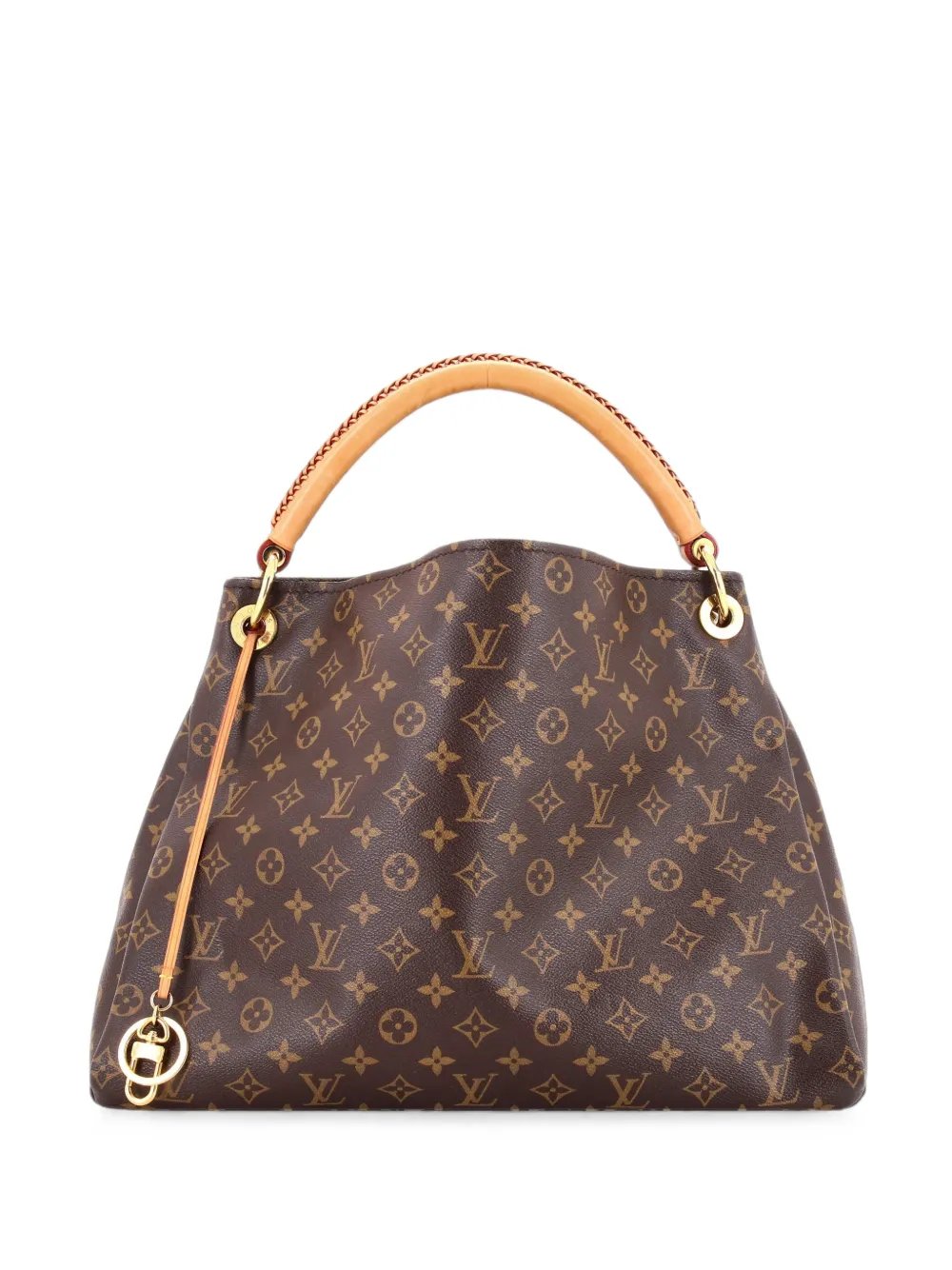 Artsy Handbag Monogram Canvas MM hobo bag