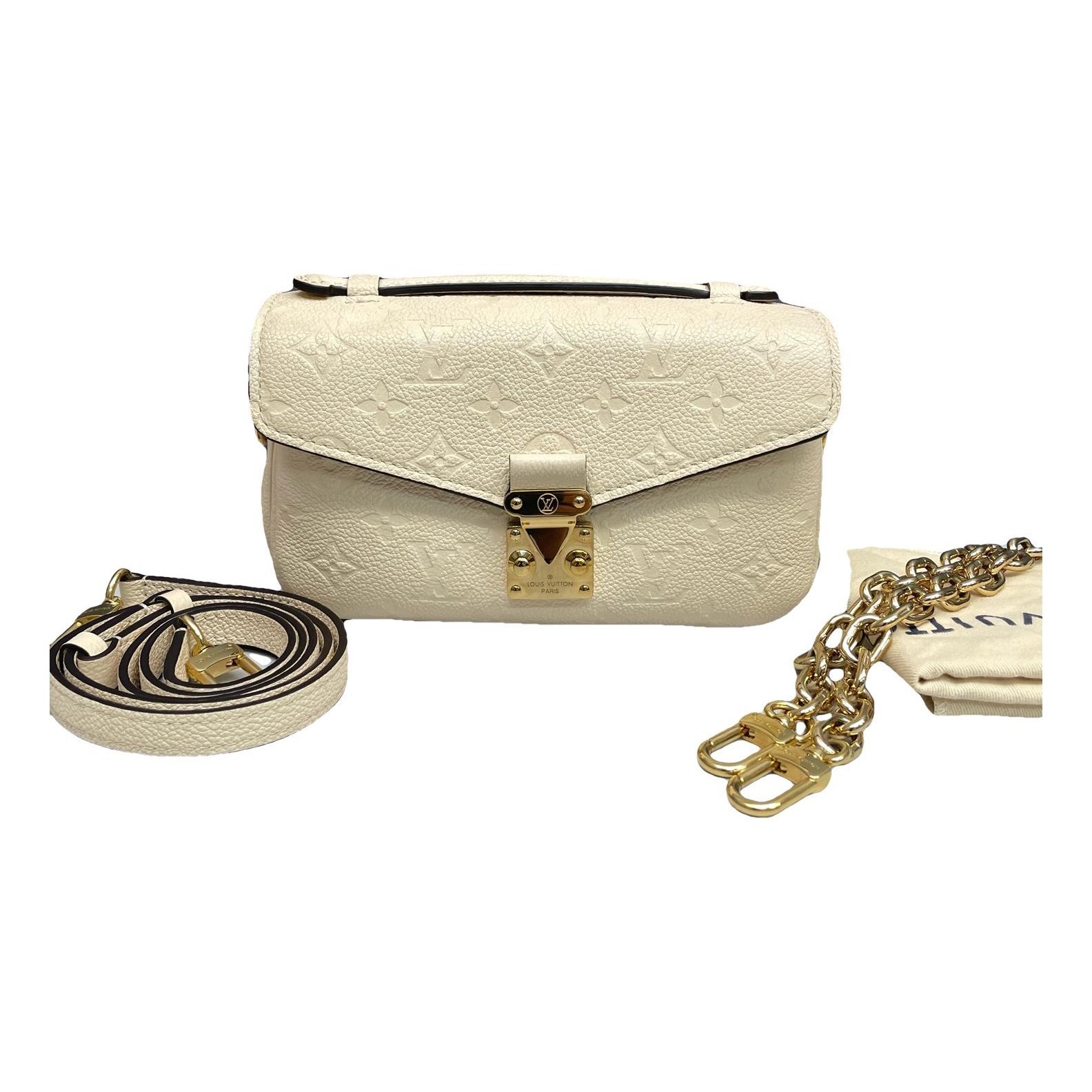 Metis leather handbag