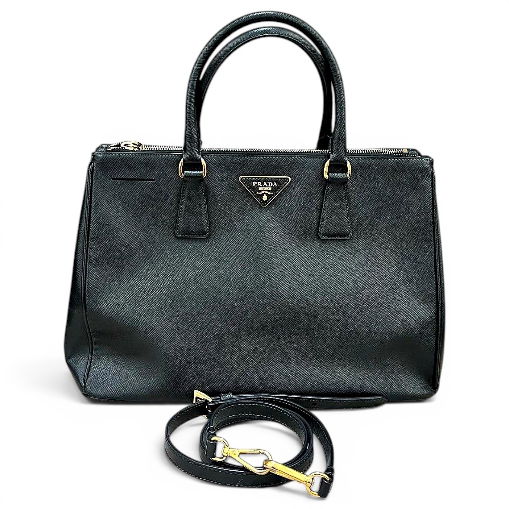 Galleria leather handbag