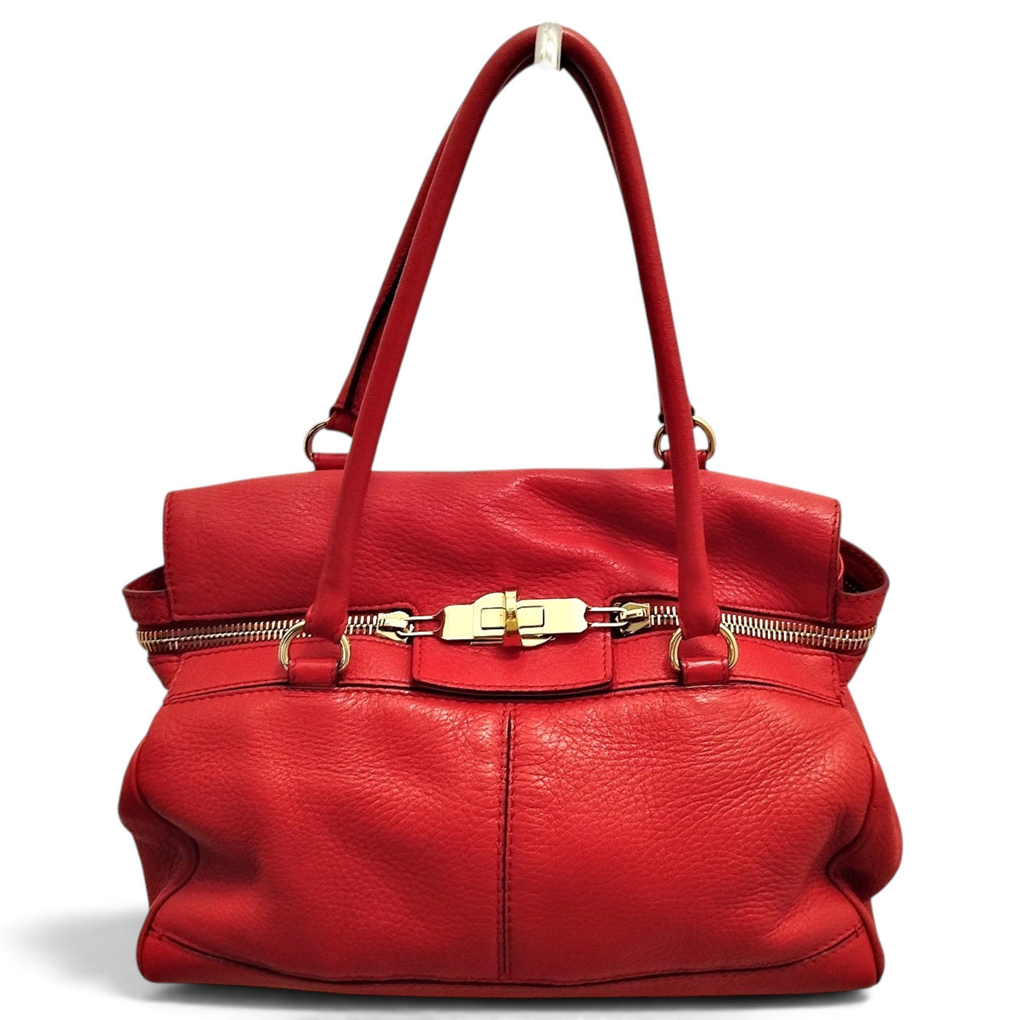 Leather handbag