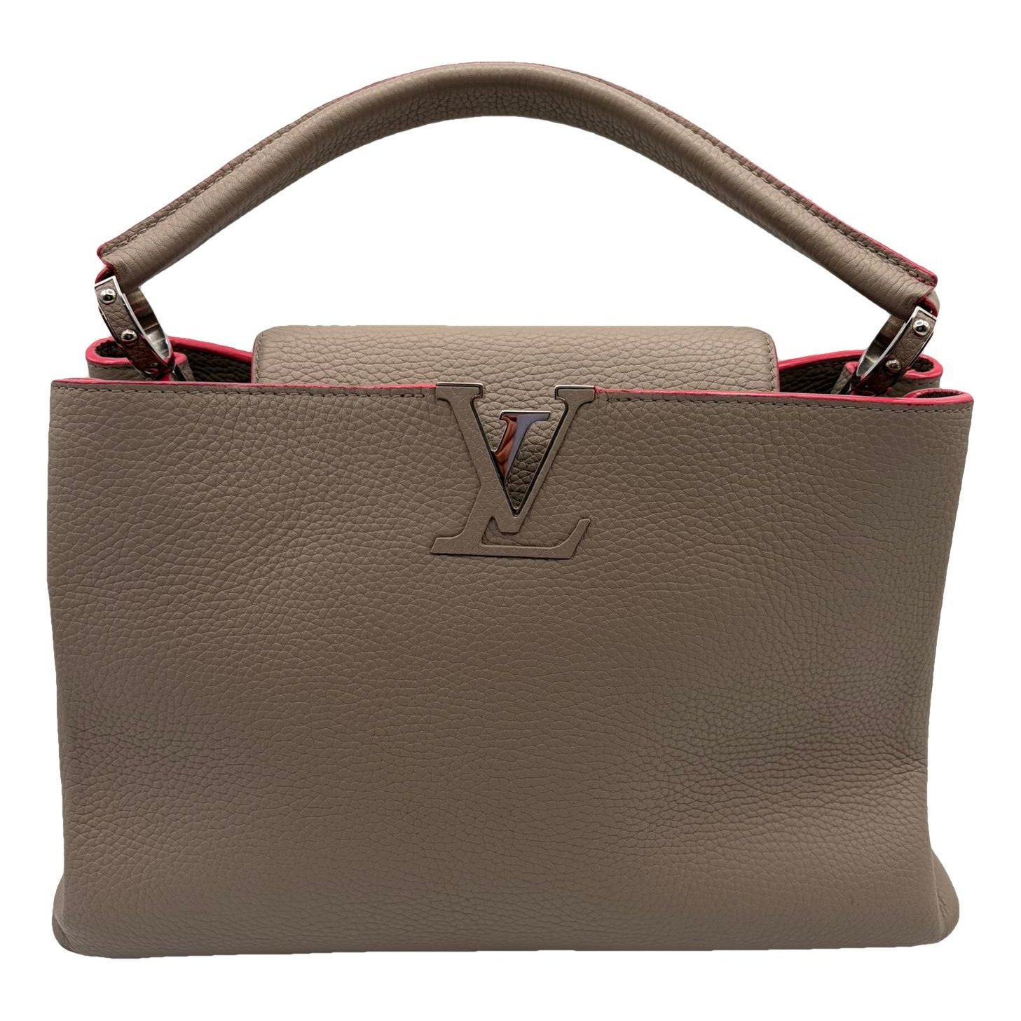 Capucines leather handbag