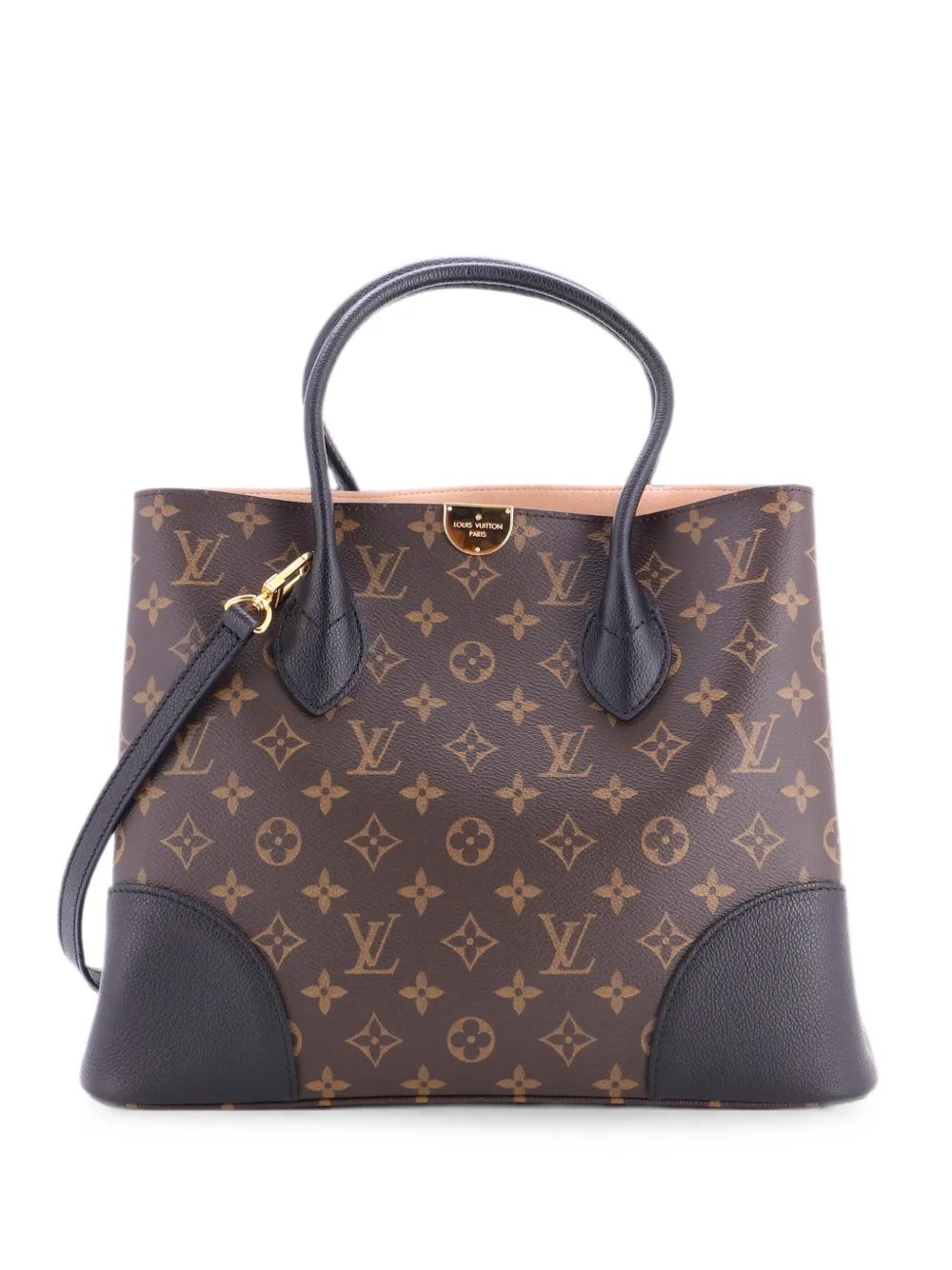 Flandrin Handbag Monogram Canvas and Leather tote bag
