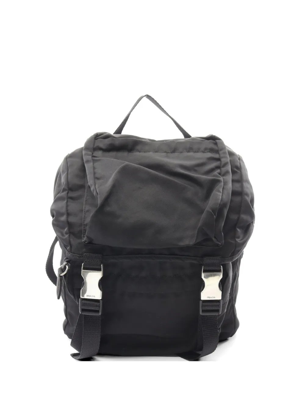 Prada 2000s buckle-fastening backpack