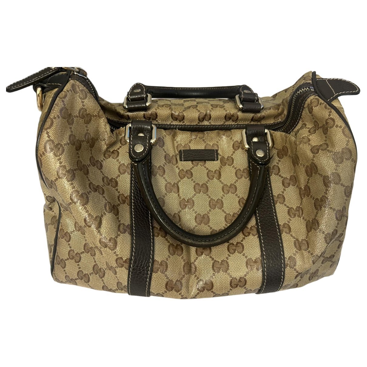 Ophidia Boston leather handbag