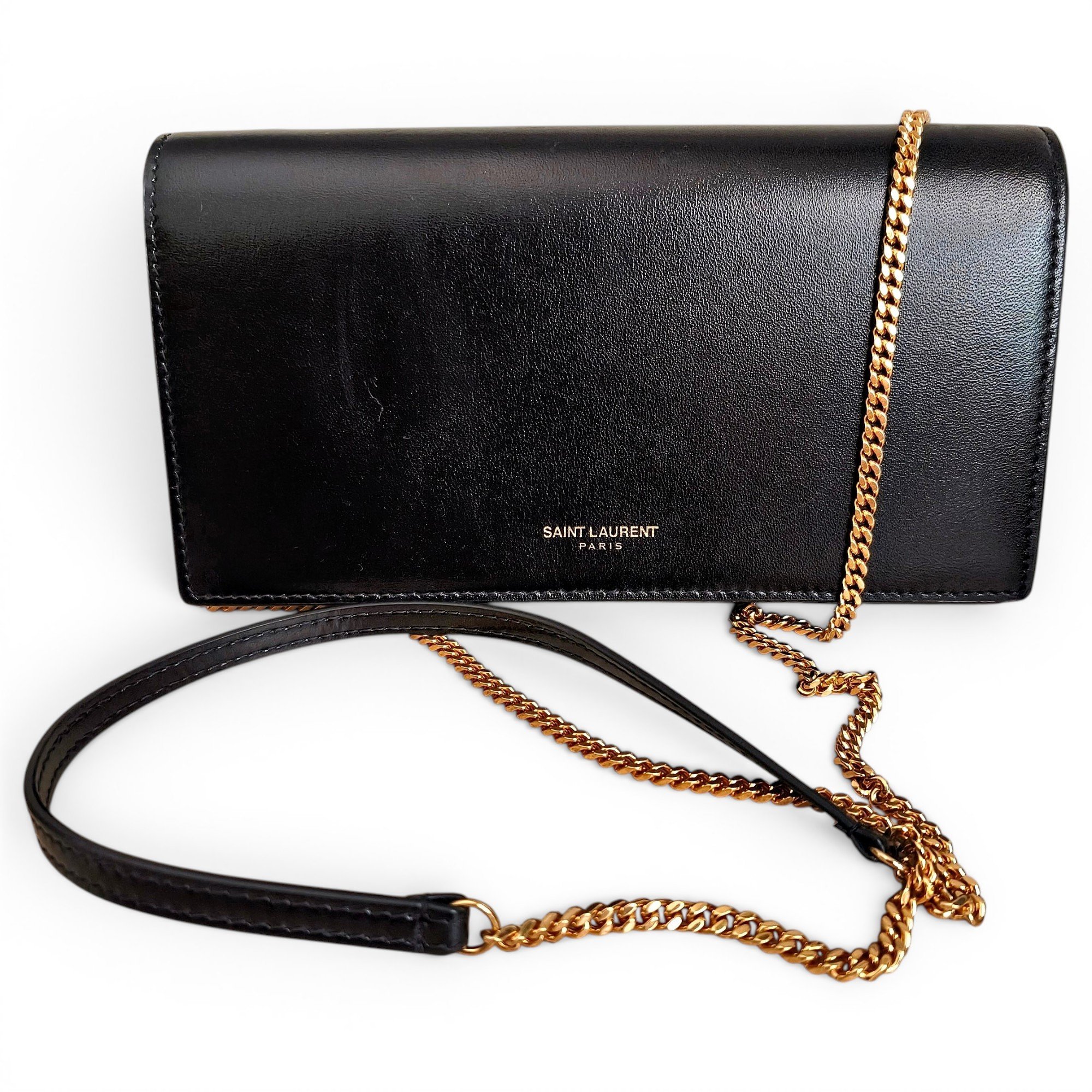 Leather crossbody bag