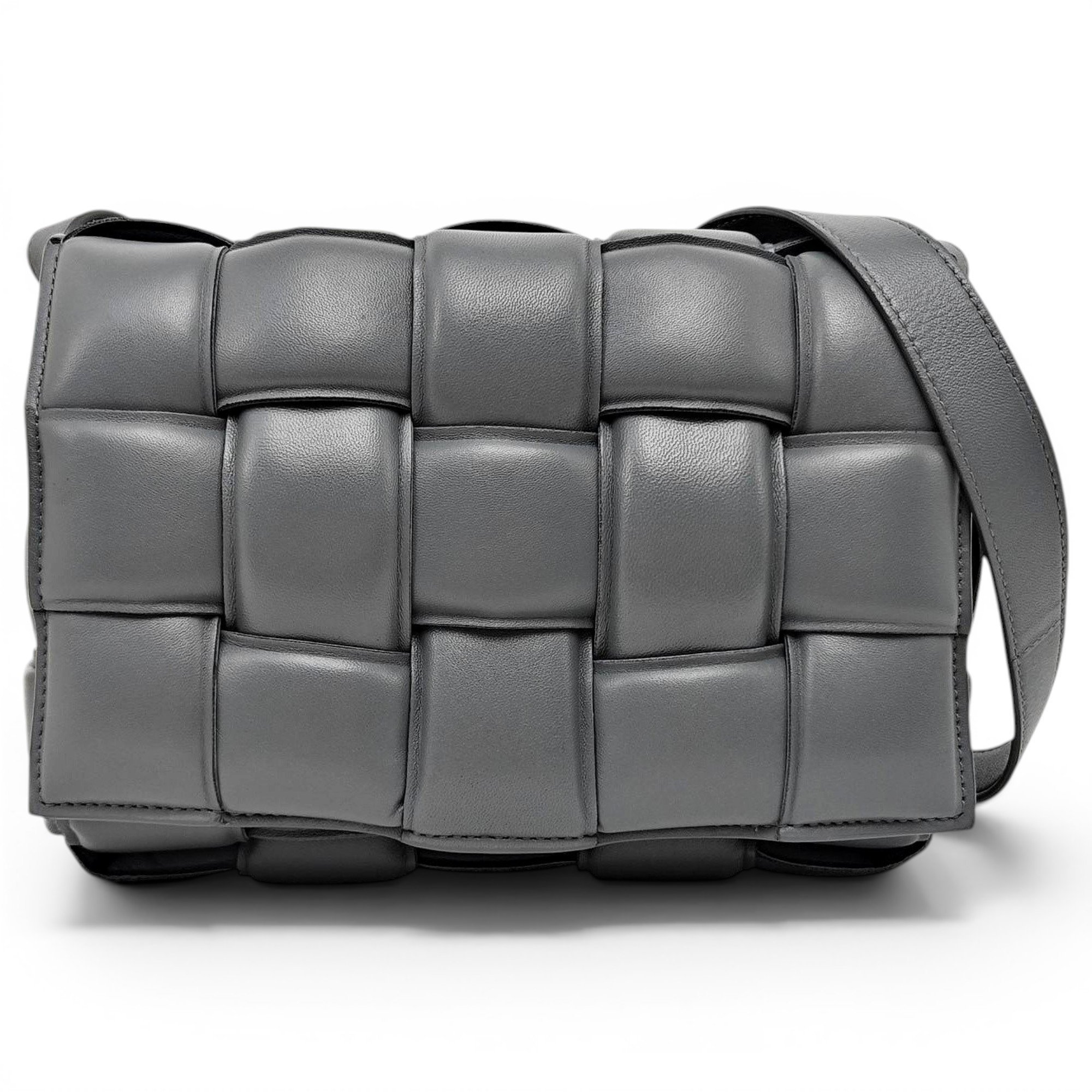 Brick Cassette leather handbag