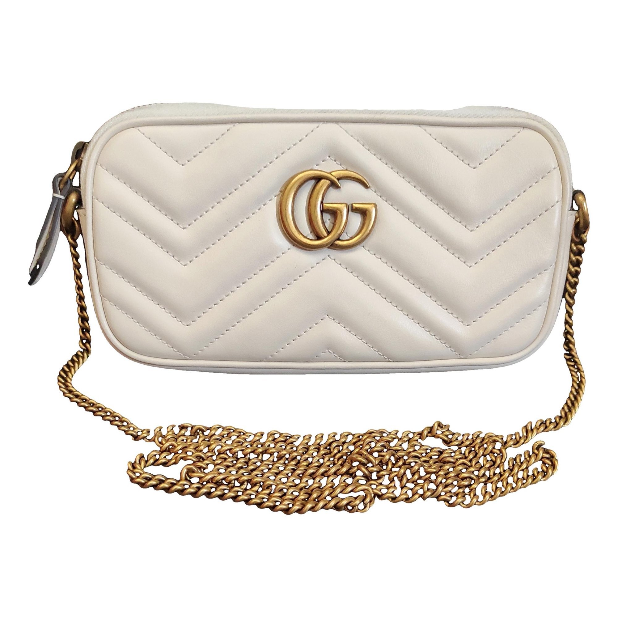 GG Marmont Zip leather crossbody bag