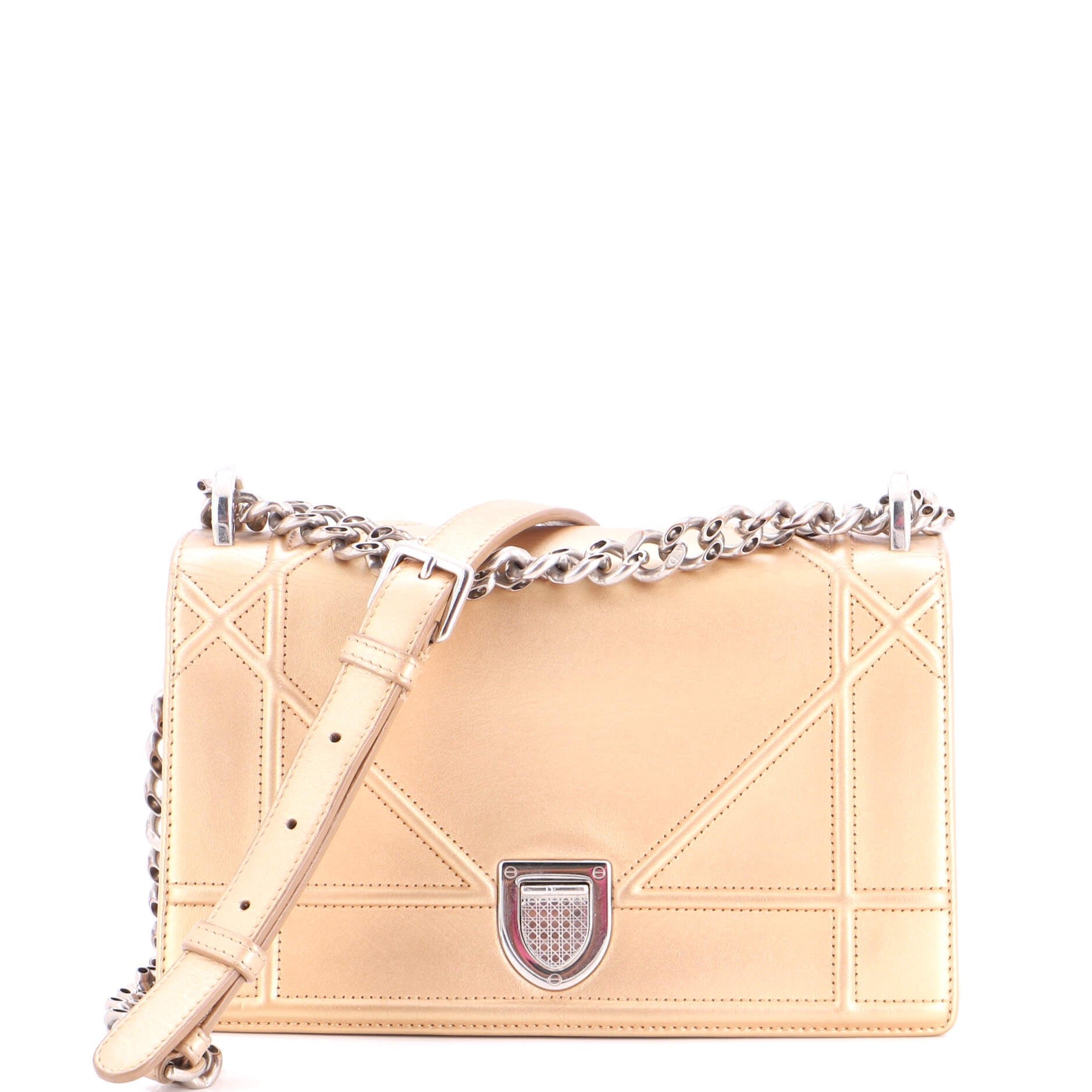 Diorama Flap Bag Calfskin Medium