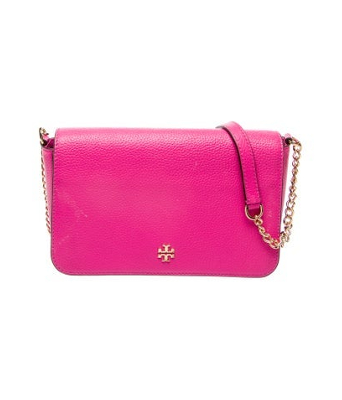 Tory Burch Burch Leather Crossbody Bag
