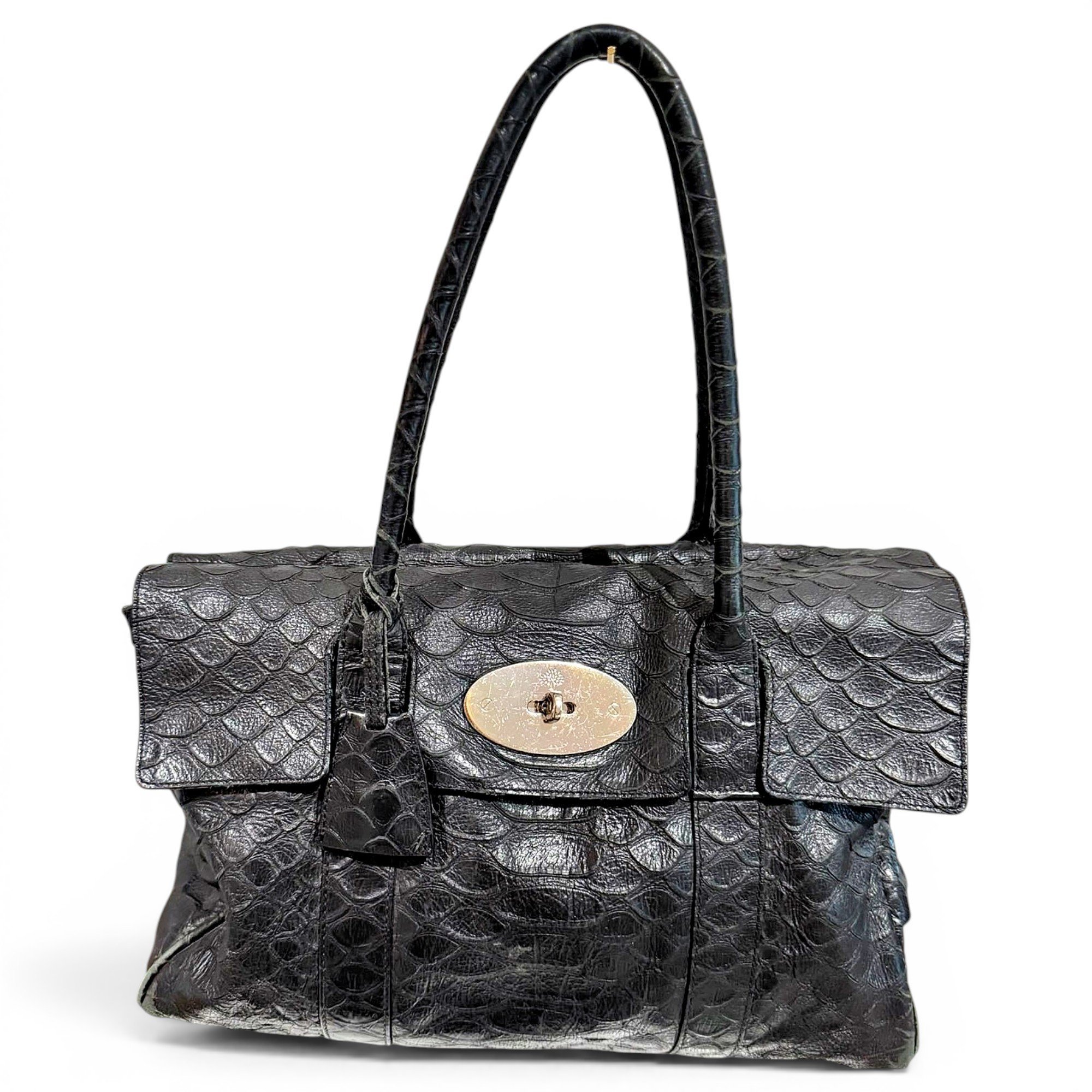 Mulberry Bayswater leather handbag