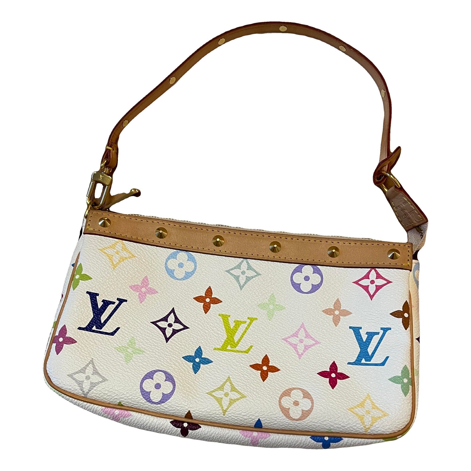 Pochette Accessoire leather handbag