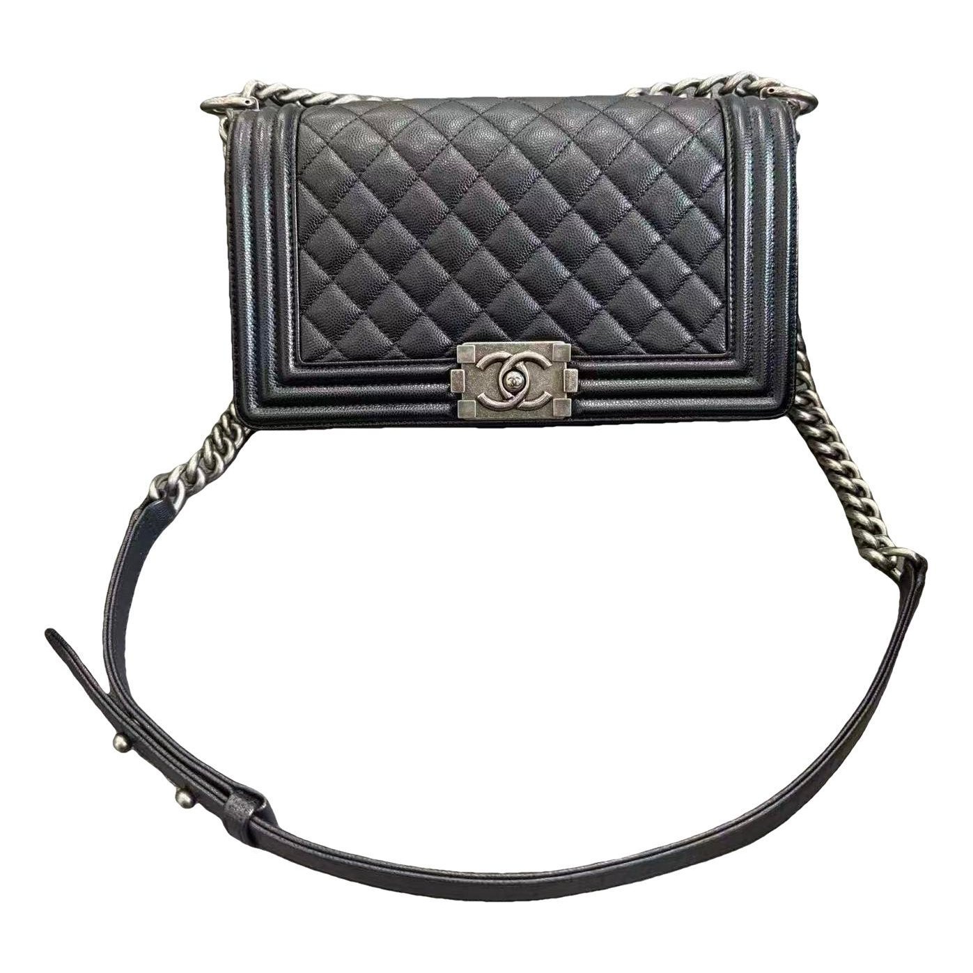 Boy leather crossbody bag