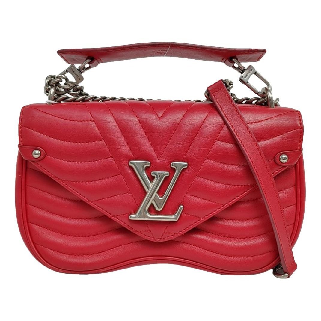 New Wave leather handbag