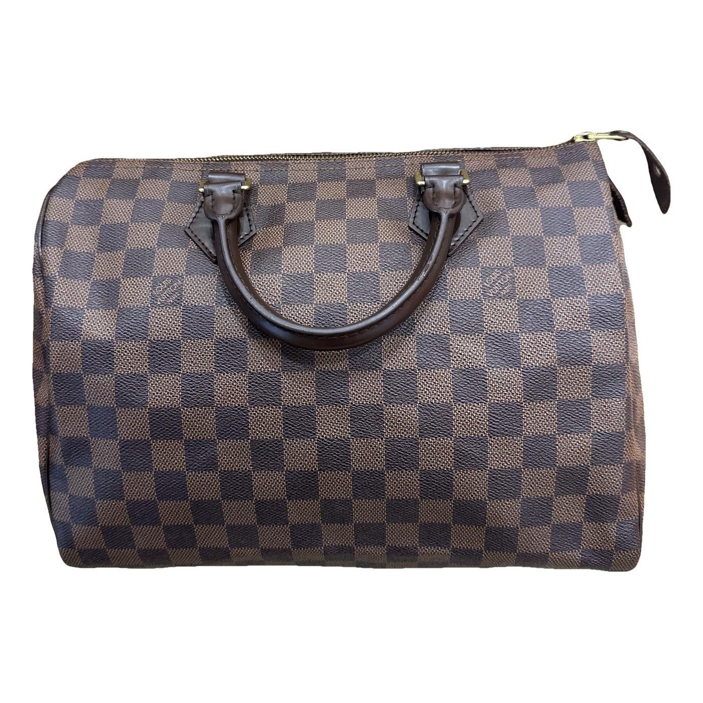 Speedy leather handbag