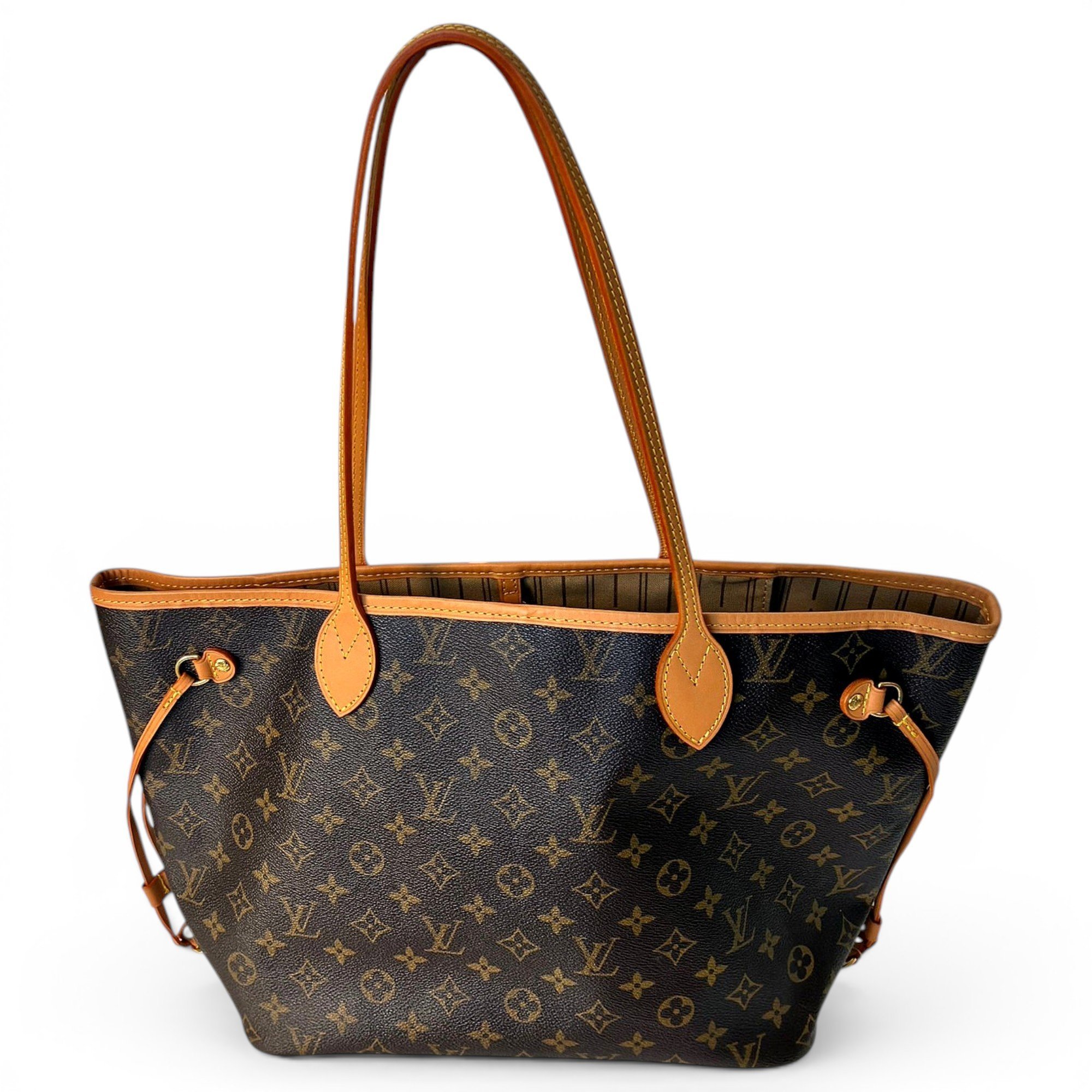 Neverfull leather tote