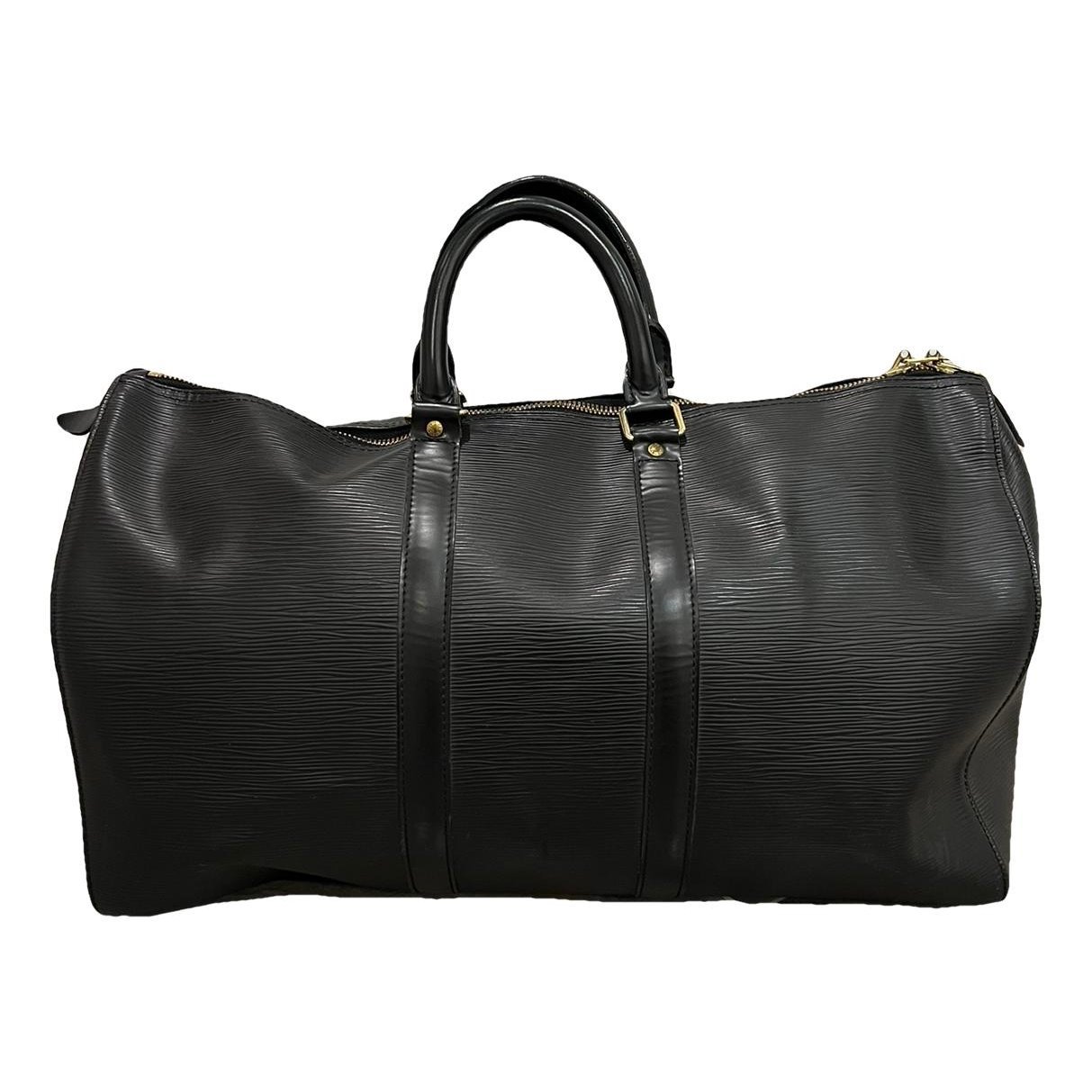 Keepall leather 48h bag