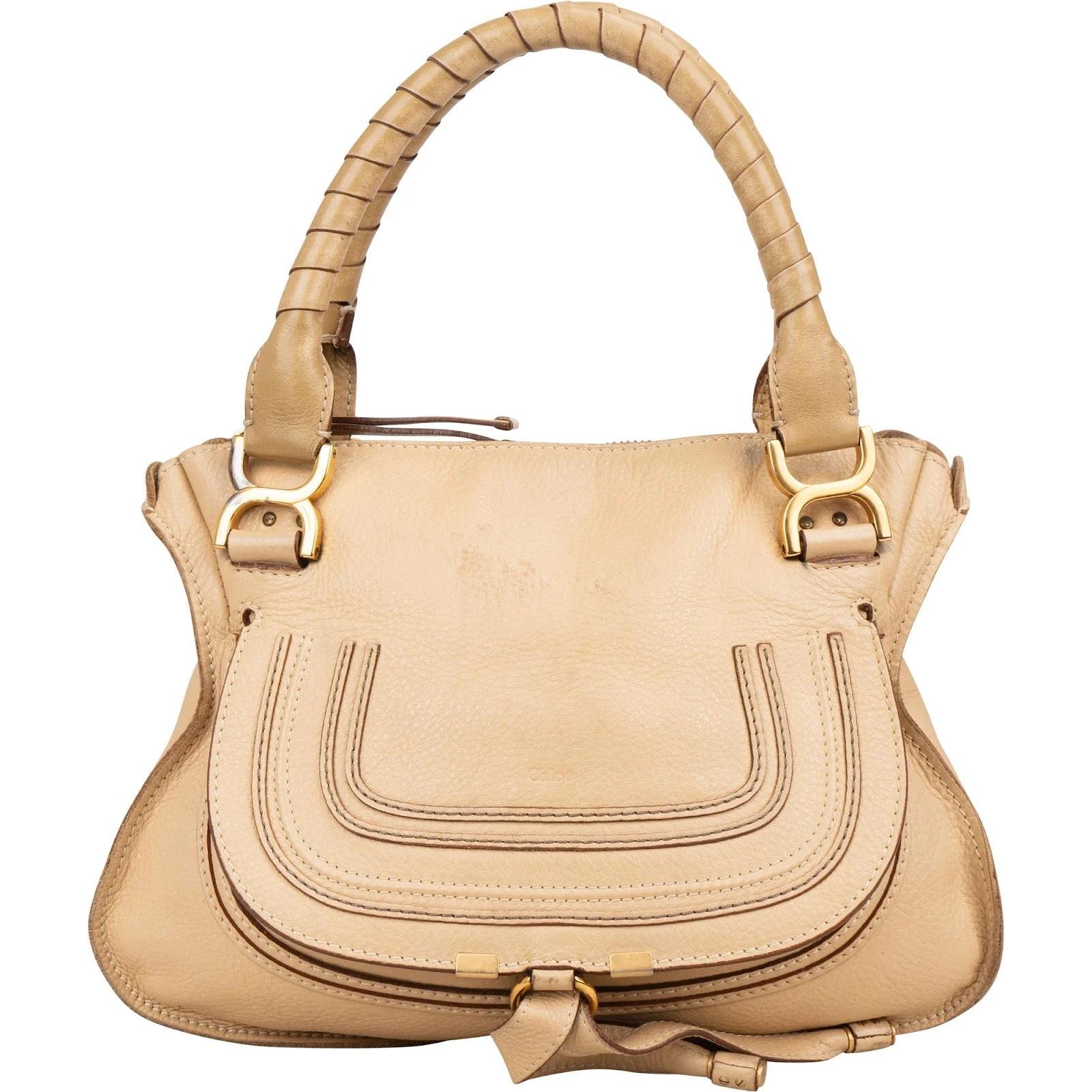 Marcie leather handbag
