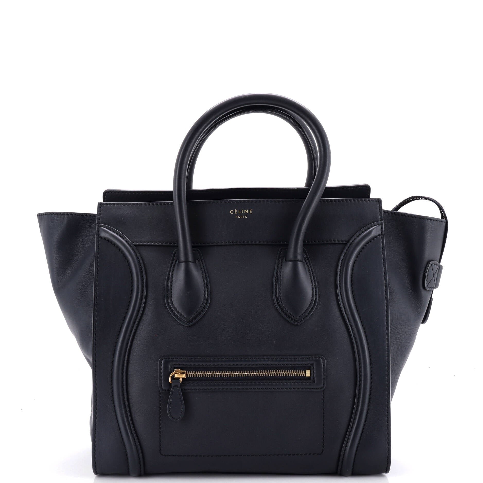 Luggage Bag Smooth Leather Mini