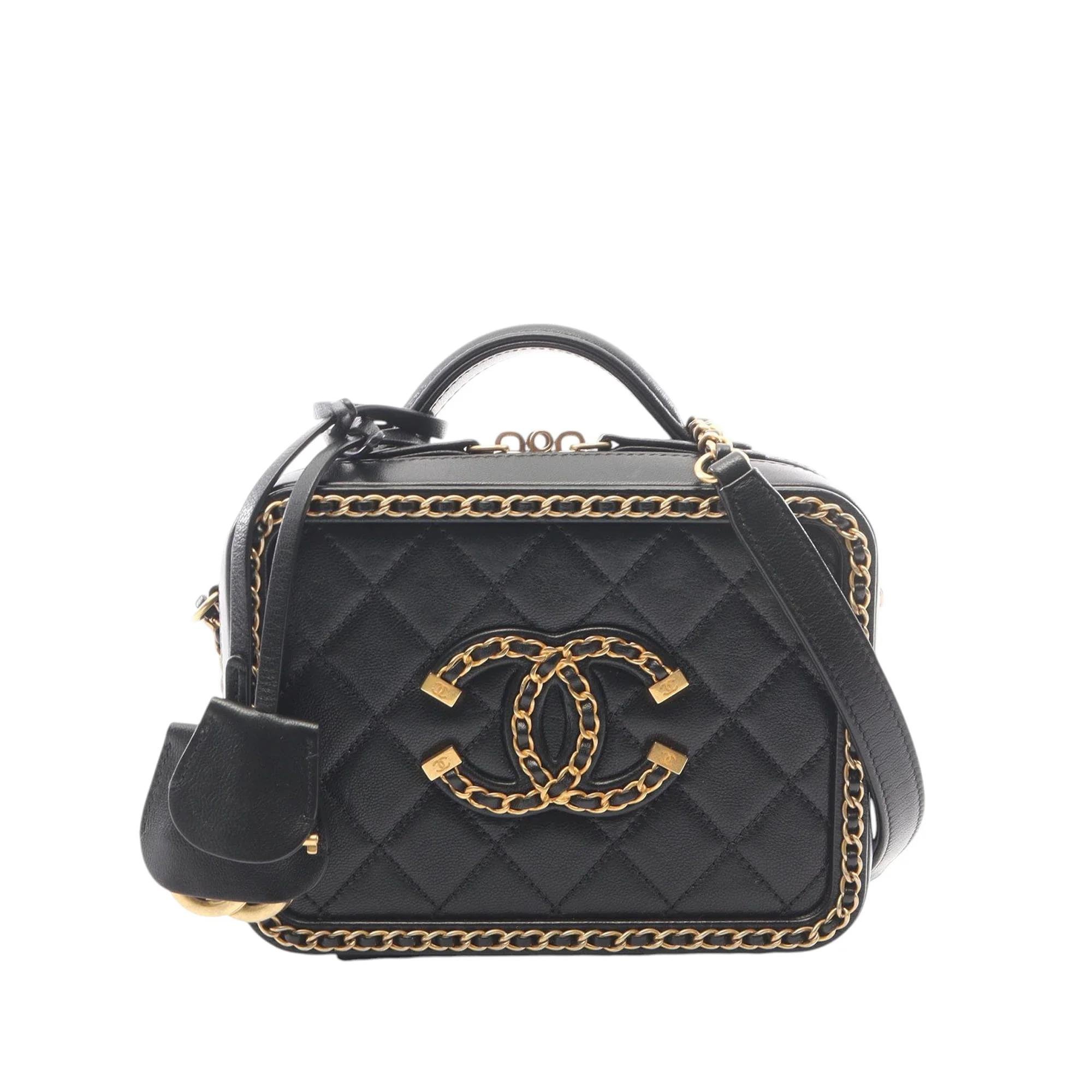 CC Filigree pony-style calfskin handbag