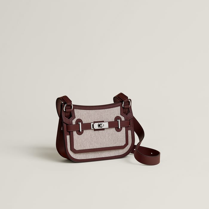 Jypsiere Mini Toile & Cuir Bag