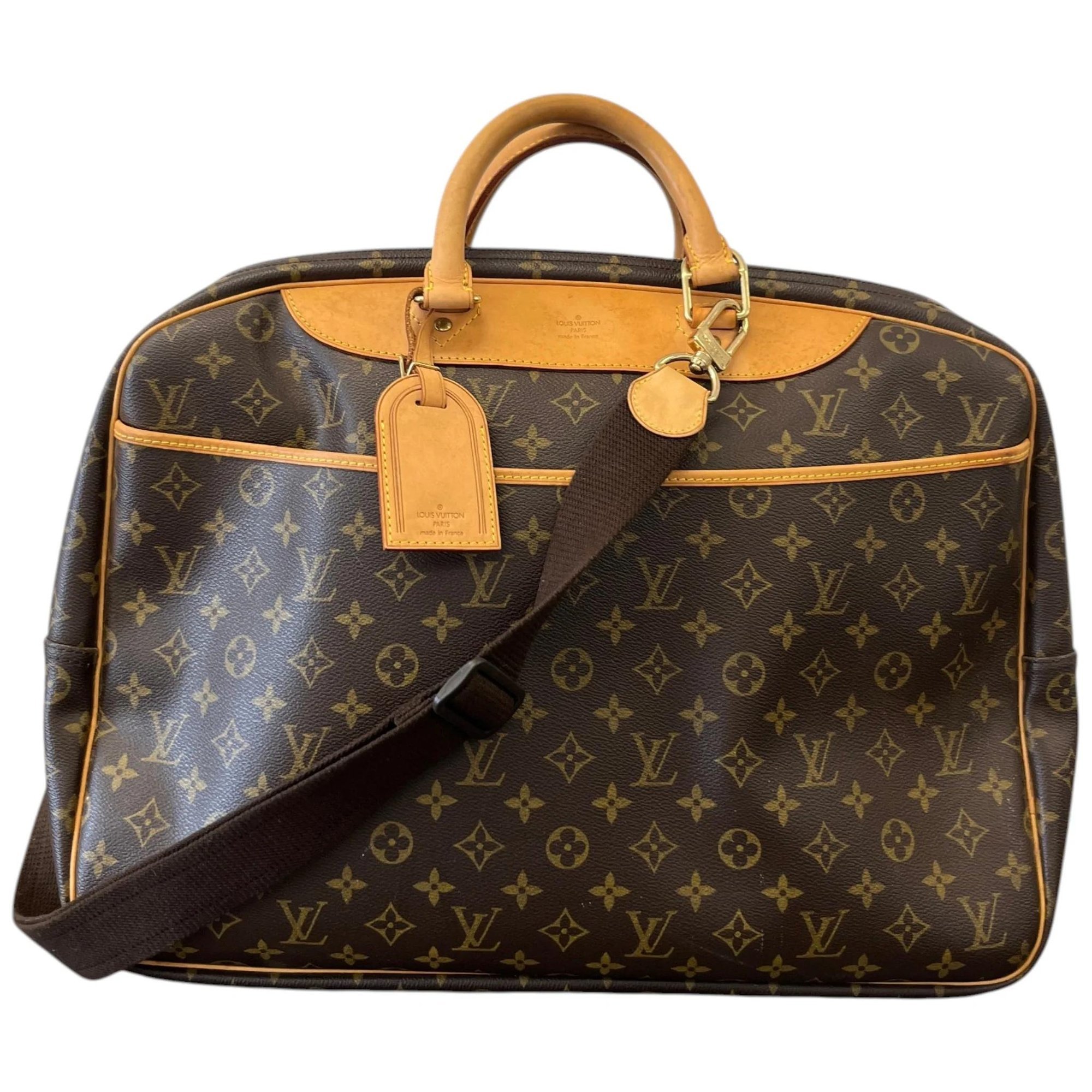 Leather vanity case