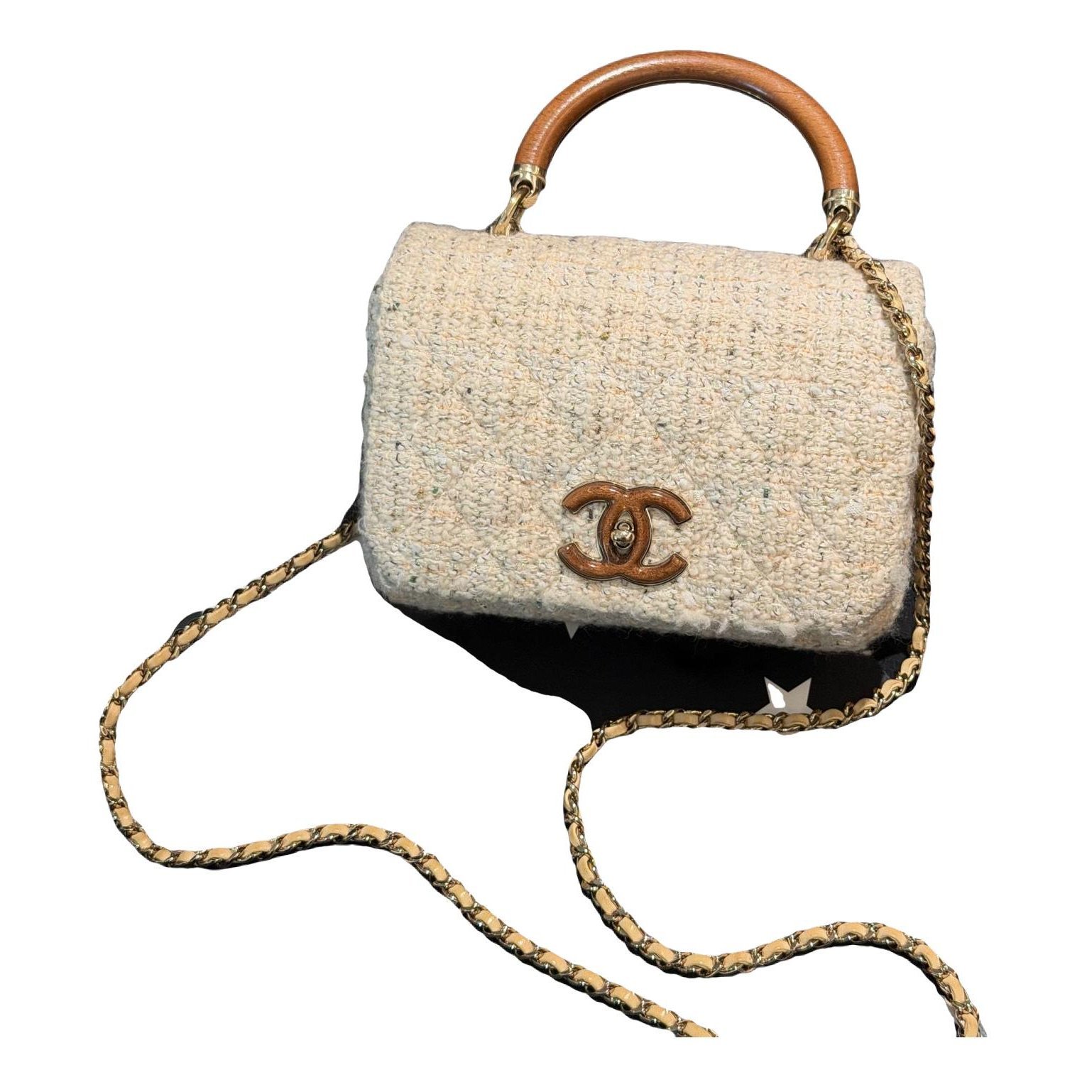 Tweed handbag