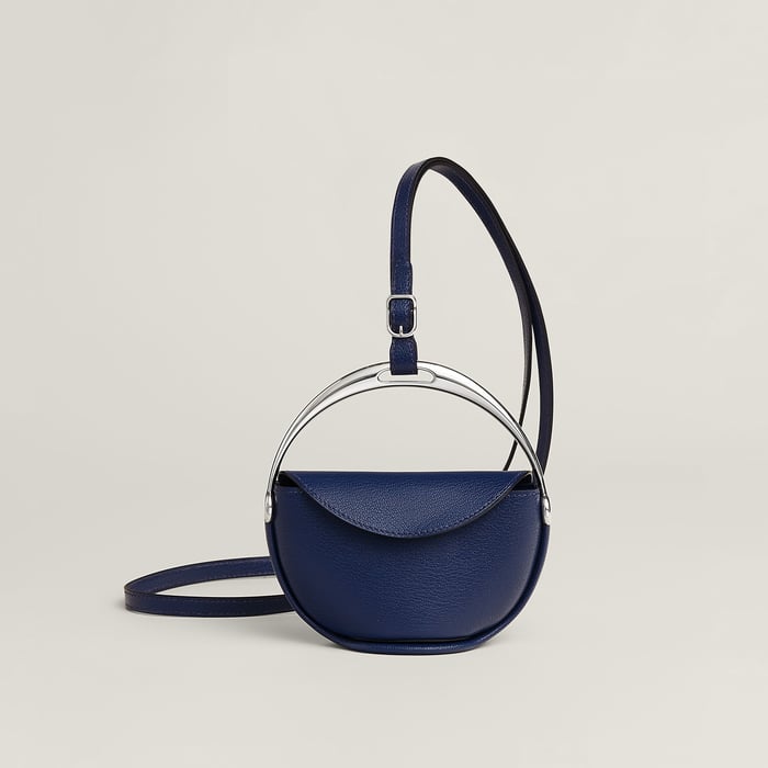 Bleu Saphir En Piste Clutch