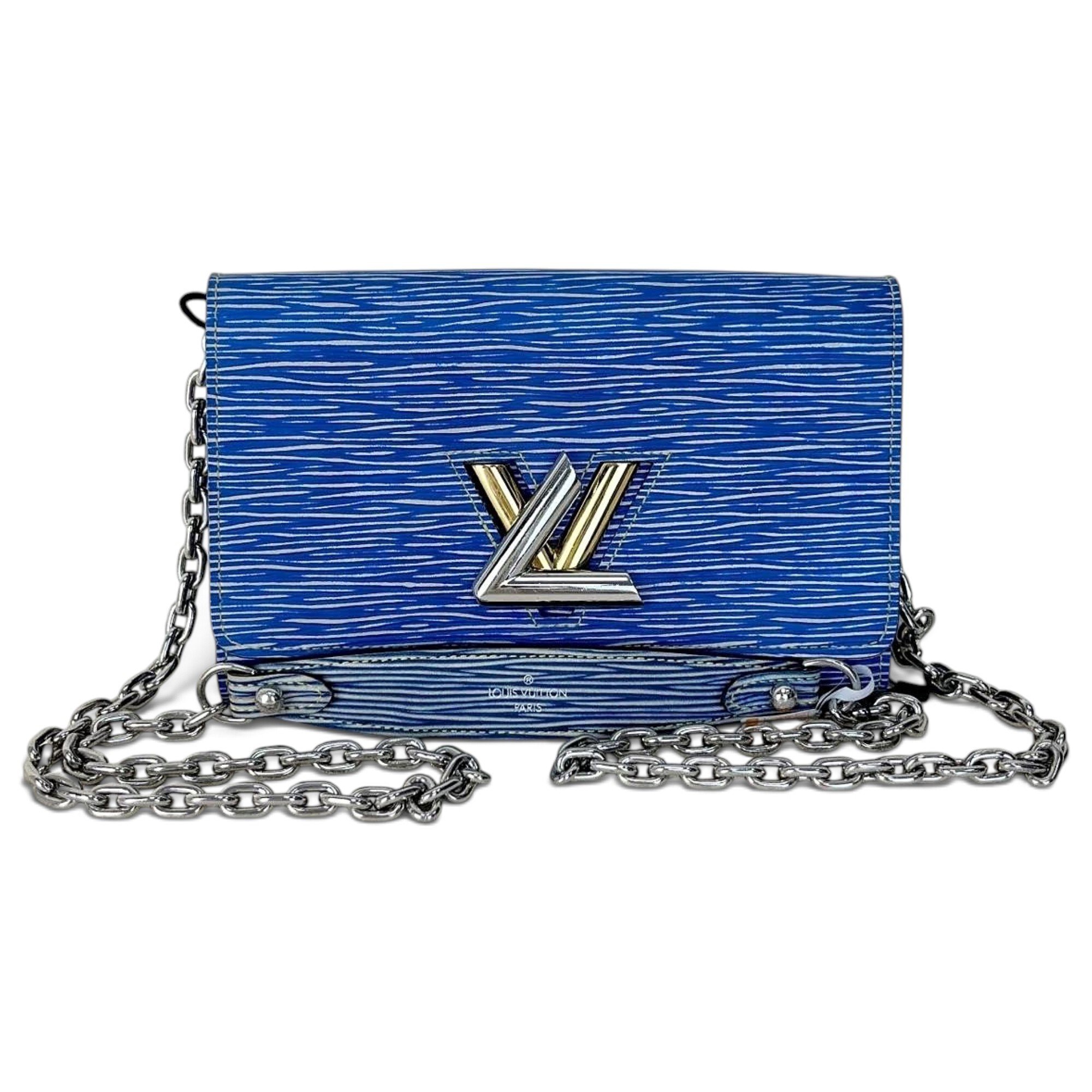 Twist leather crossbody bag