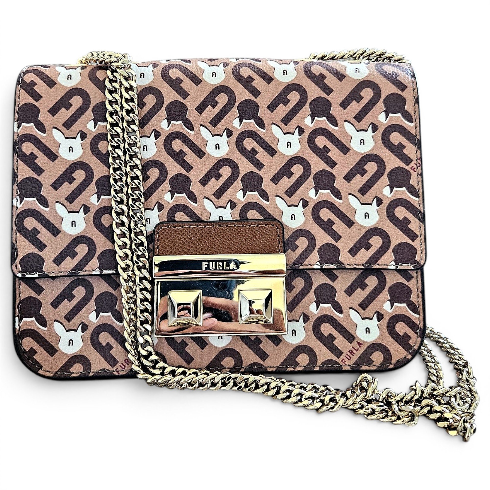 Metropolis leather crossbody bag