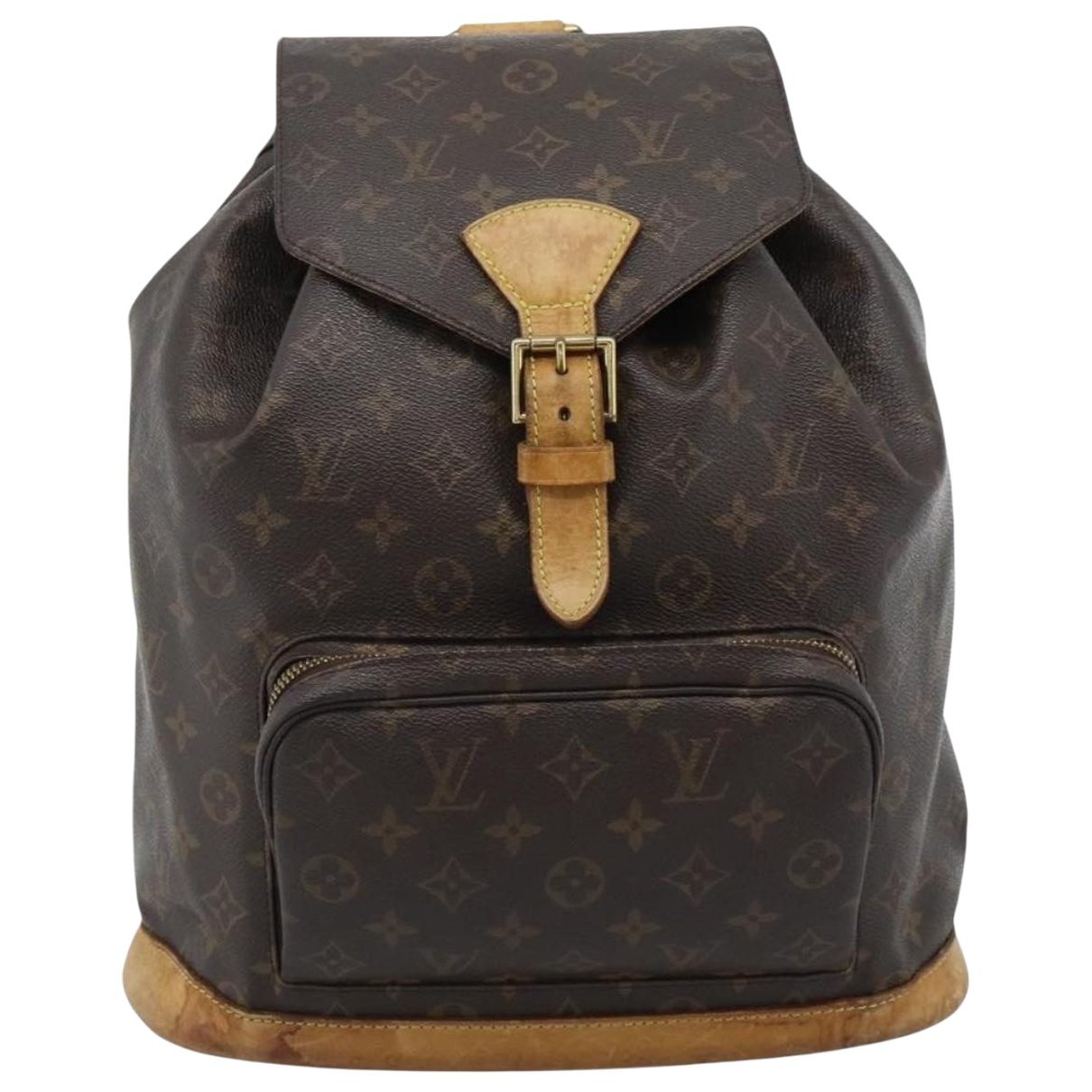 Louis Vuitton Montsouris leather backpack