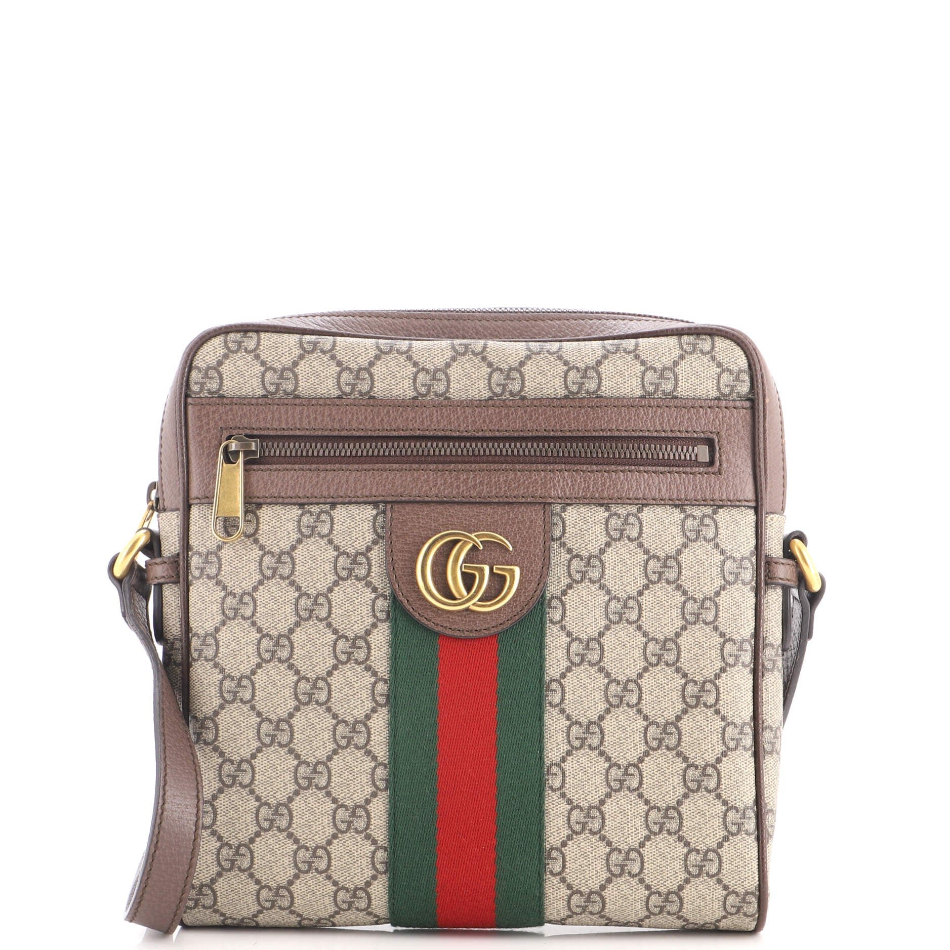 Ophidia Messenger Bag GG Coated Canvas Small