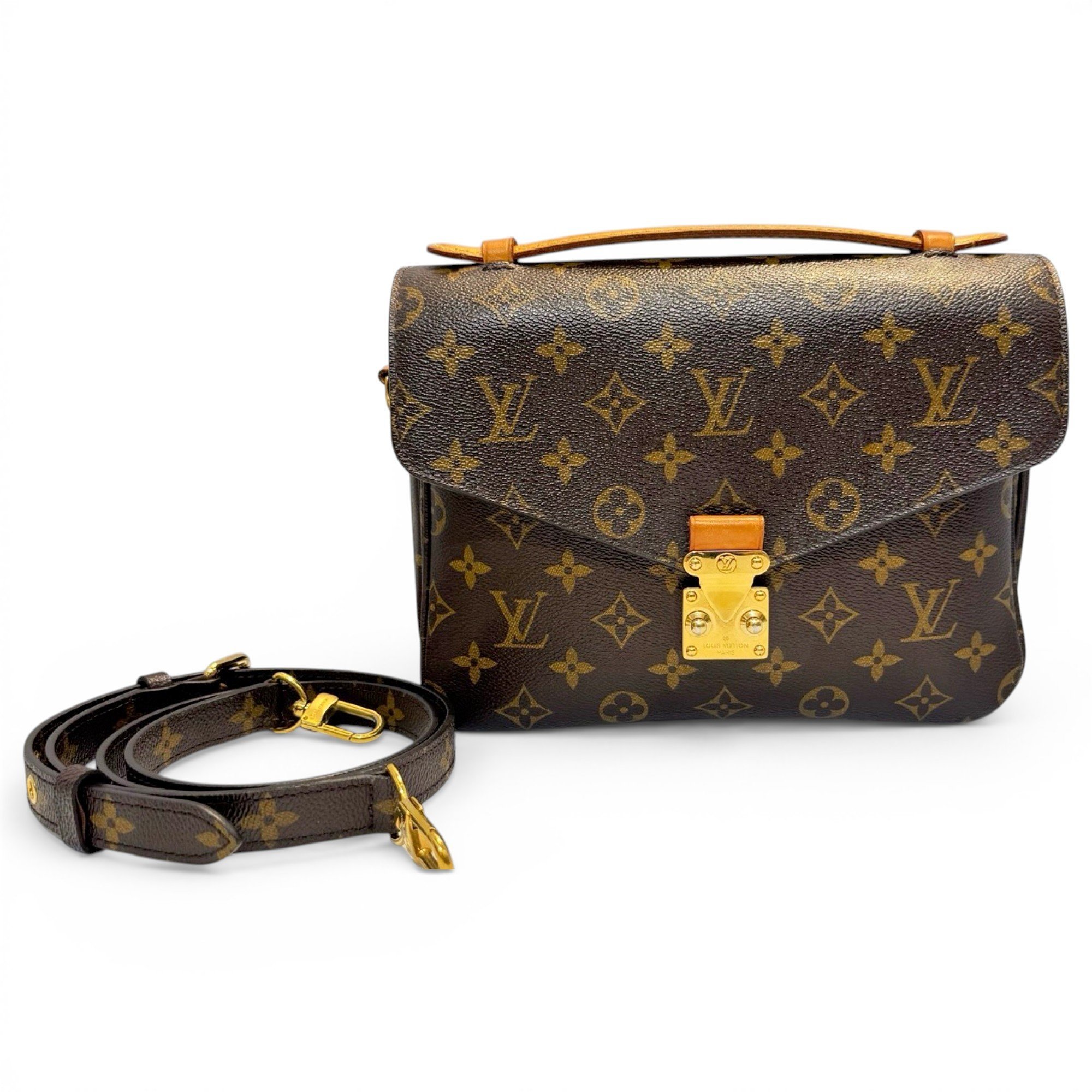 Metis leather crossbody bag