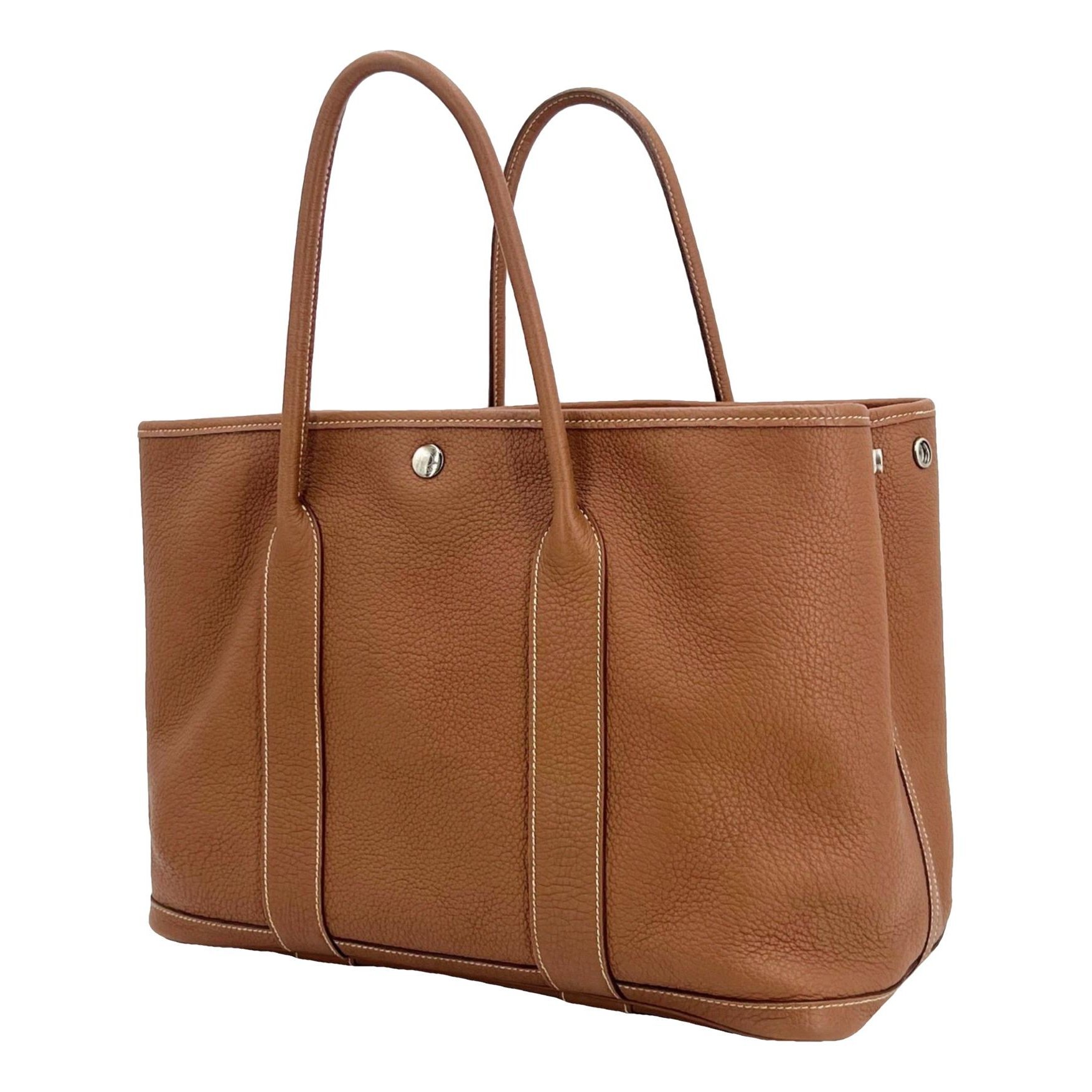 Birkin Shadow leather handbag