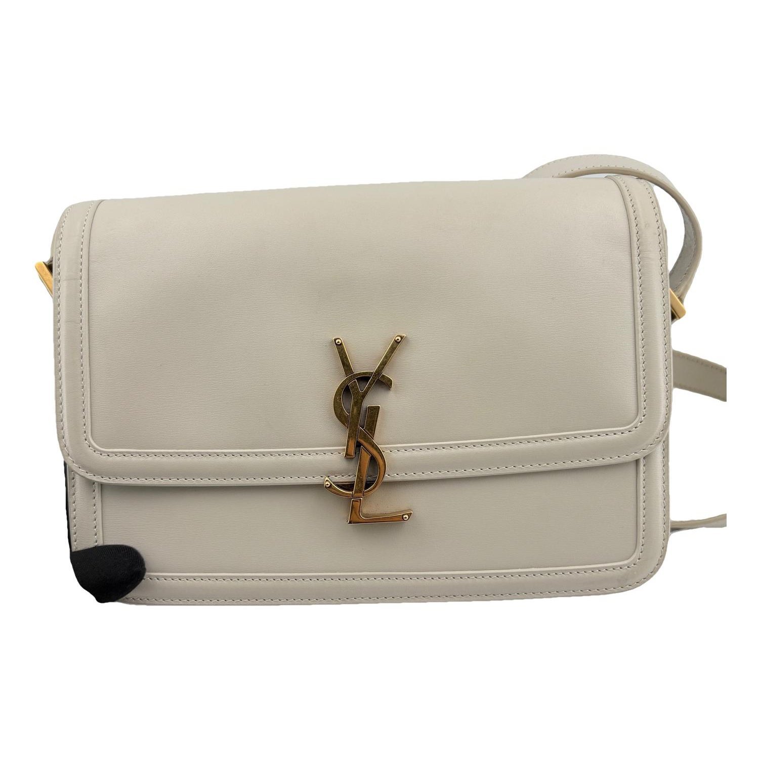 Solférino leather handbag