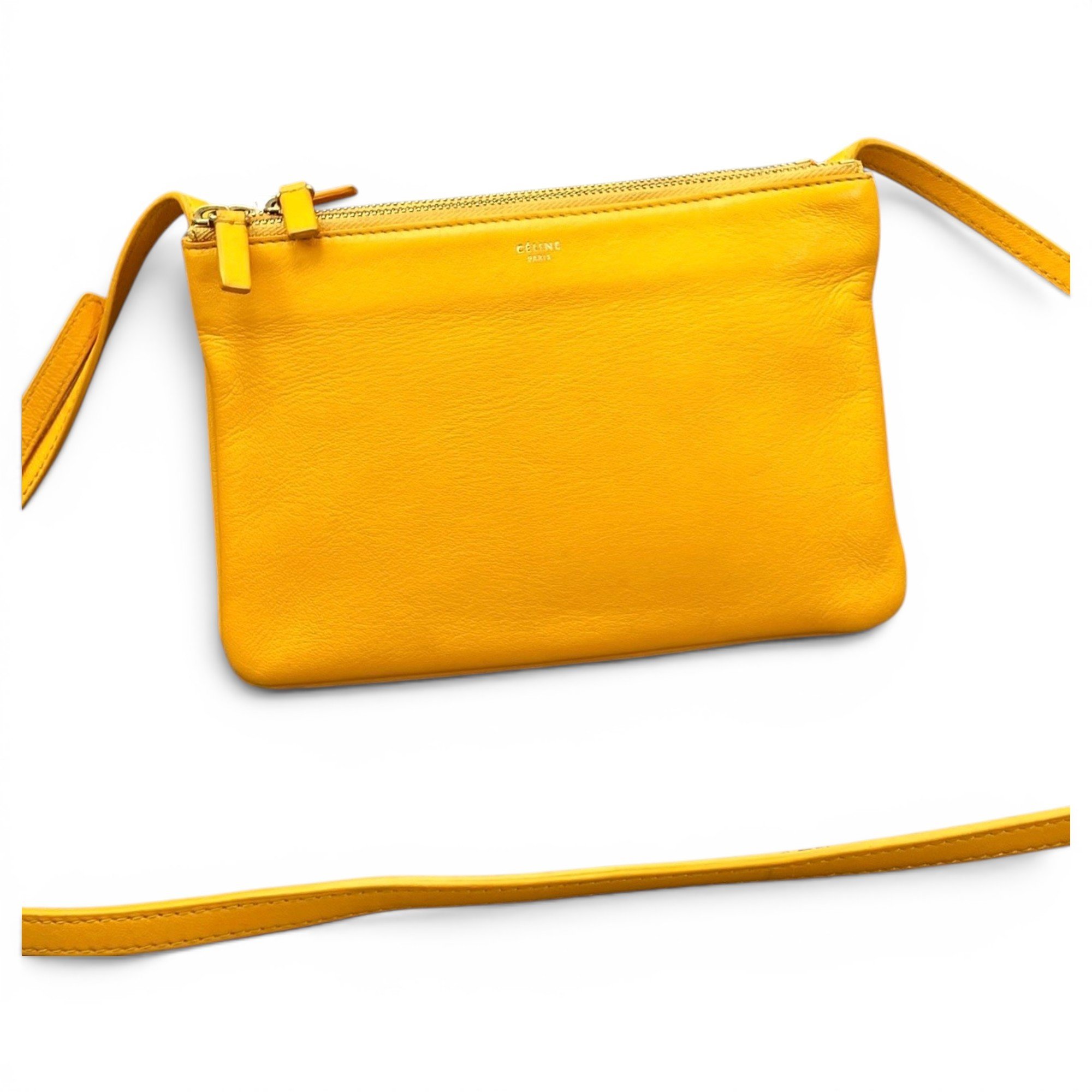 Trio leather handbag