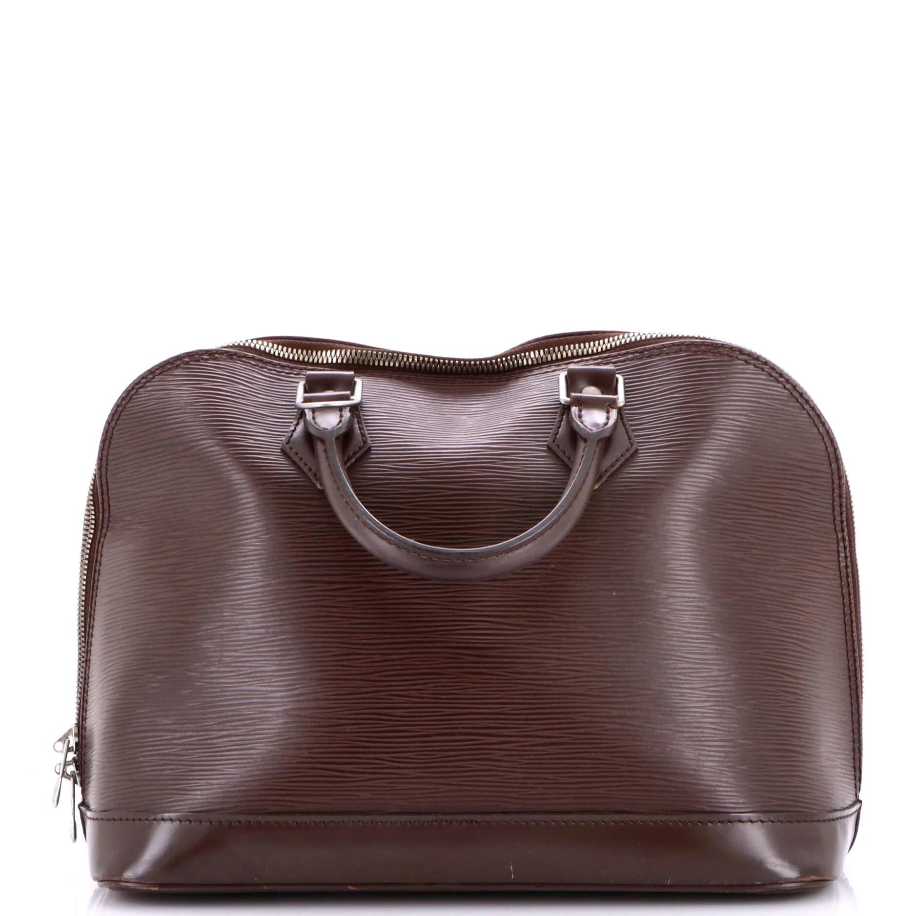 Leather satchel