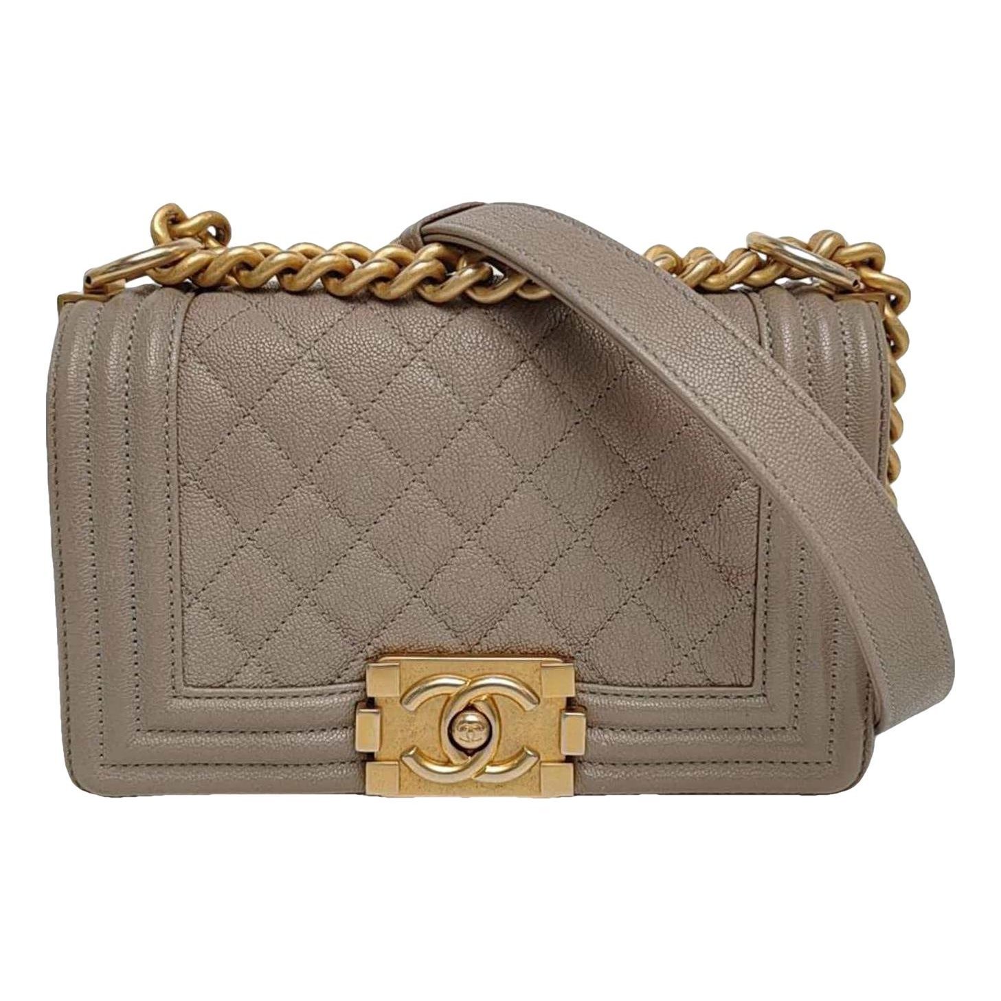 Boy leather crossbody bag