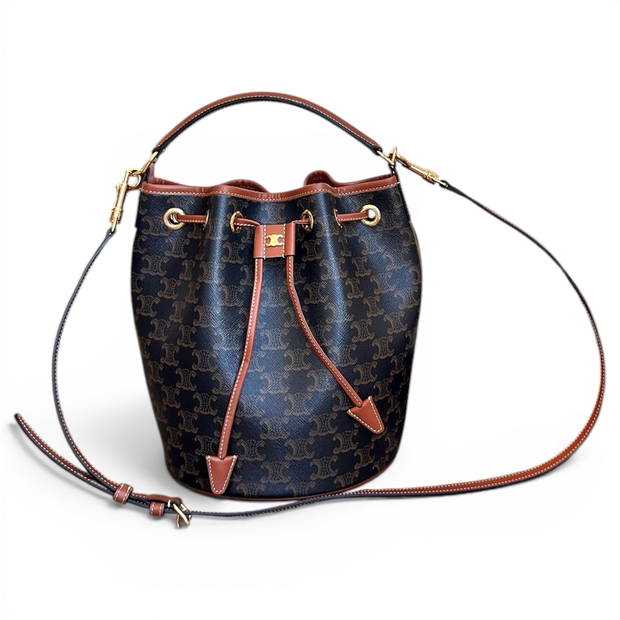 Leather crossbody bag