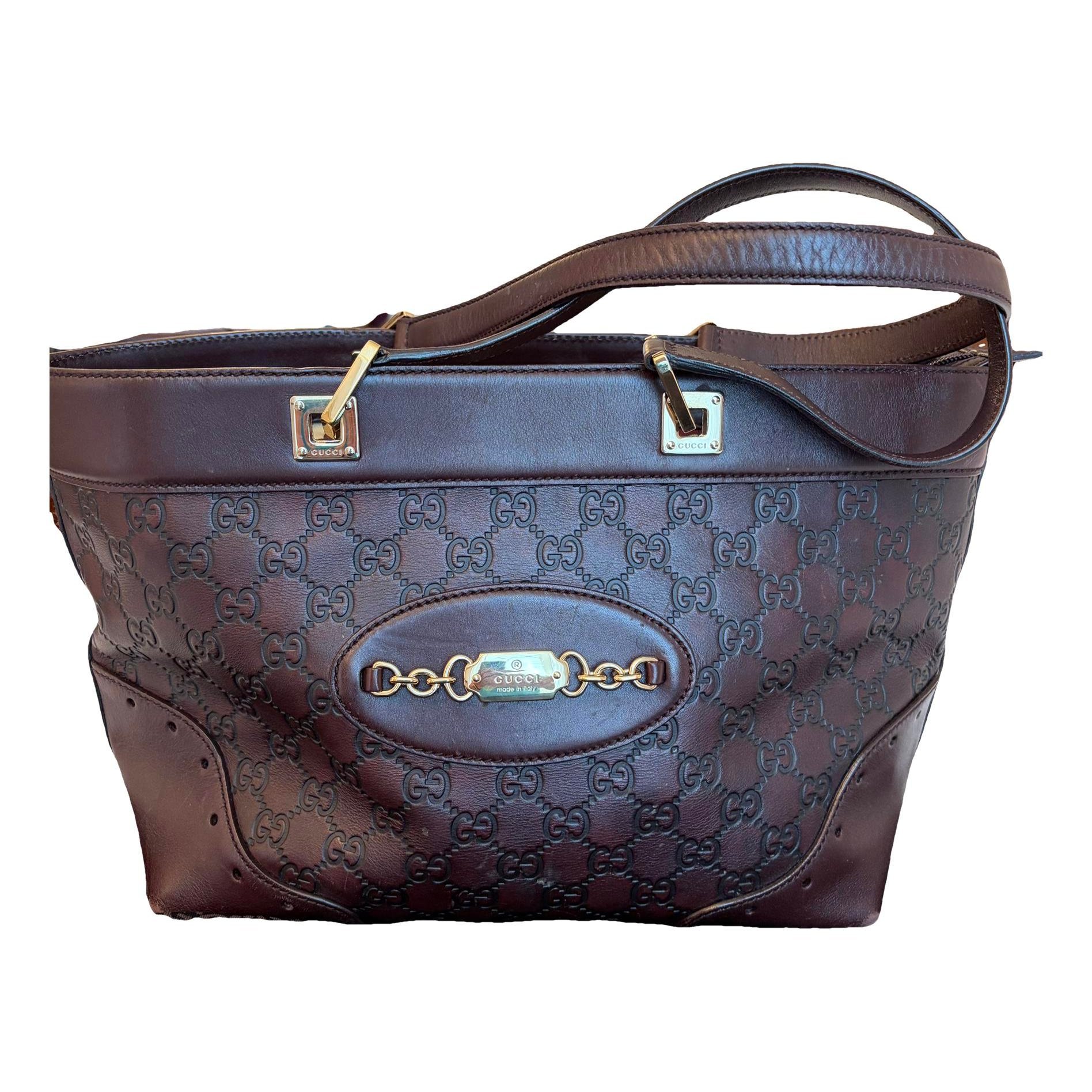 Leather handbag