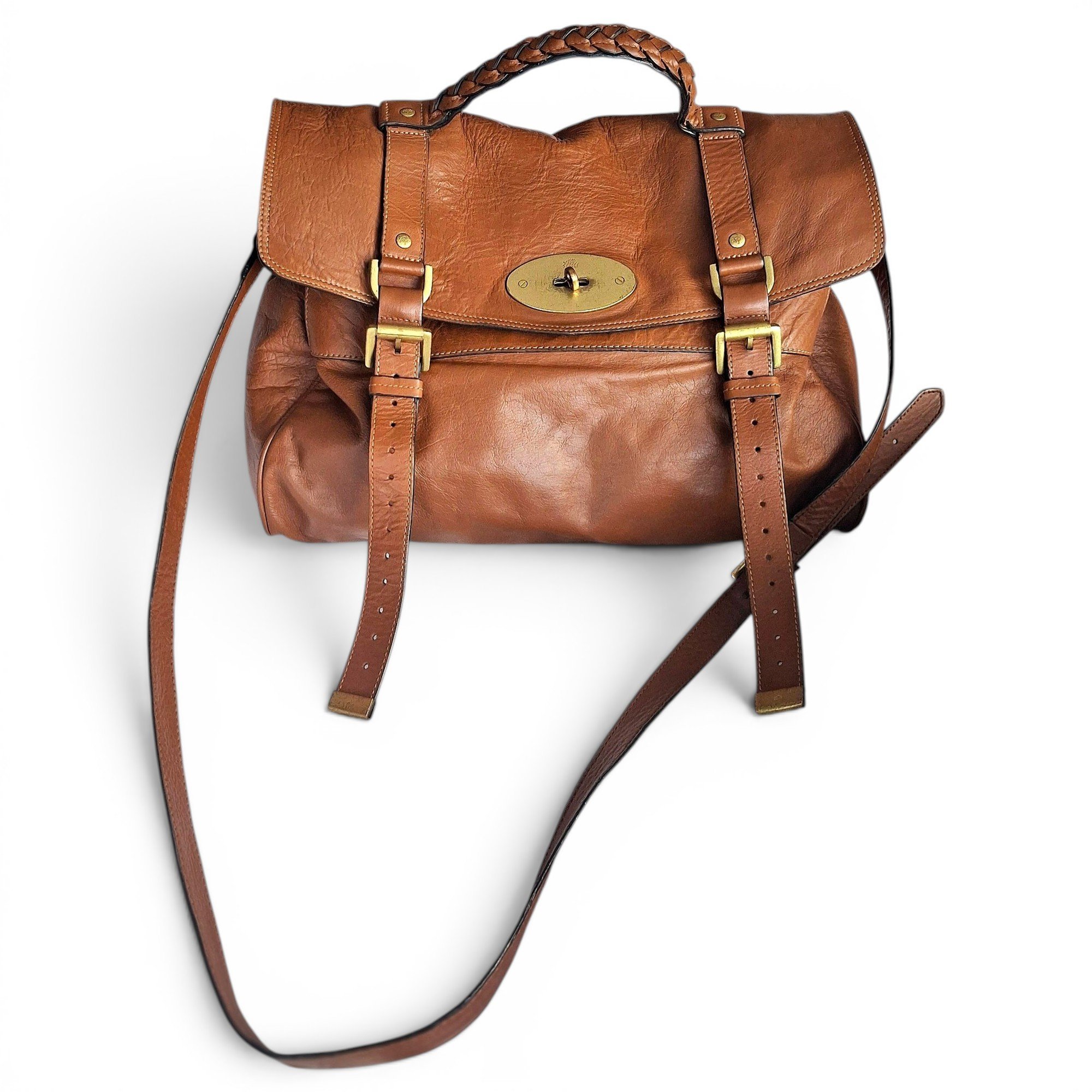Alexa leather handbag