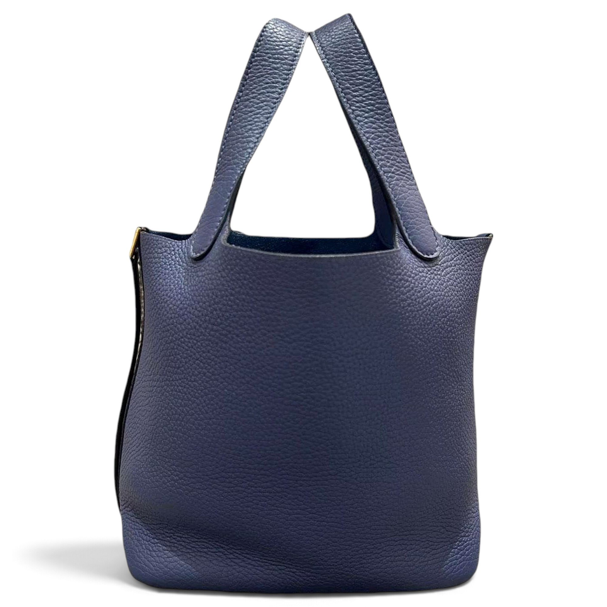 Picotin leather handbag