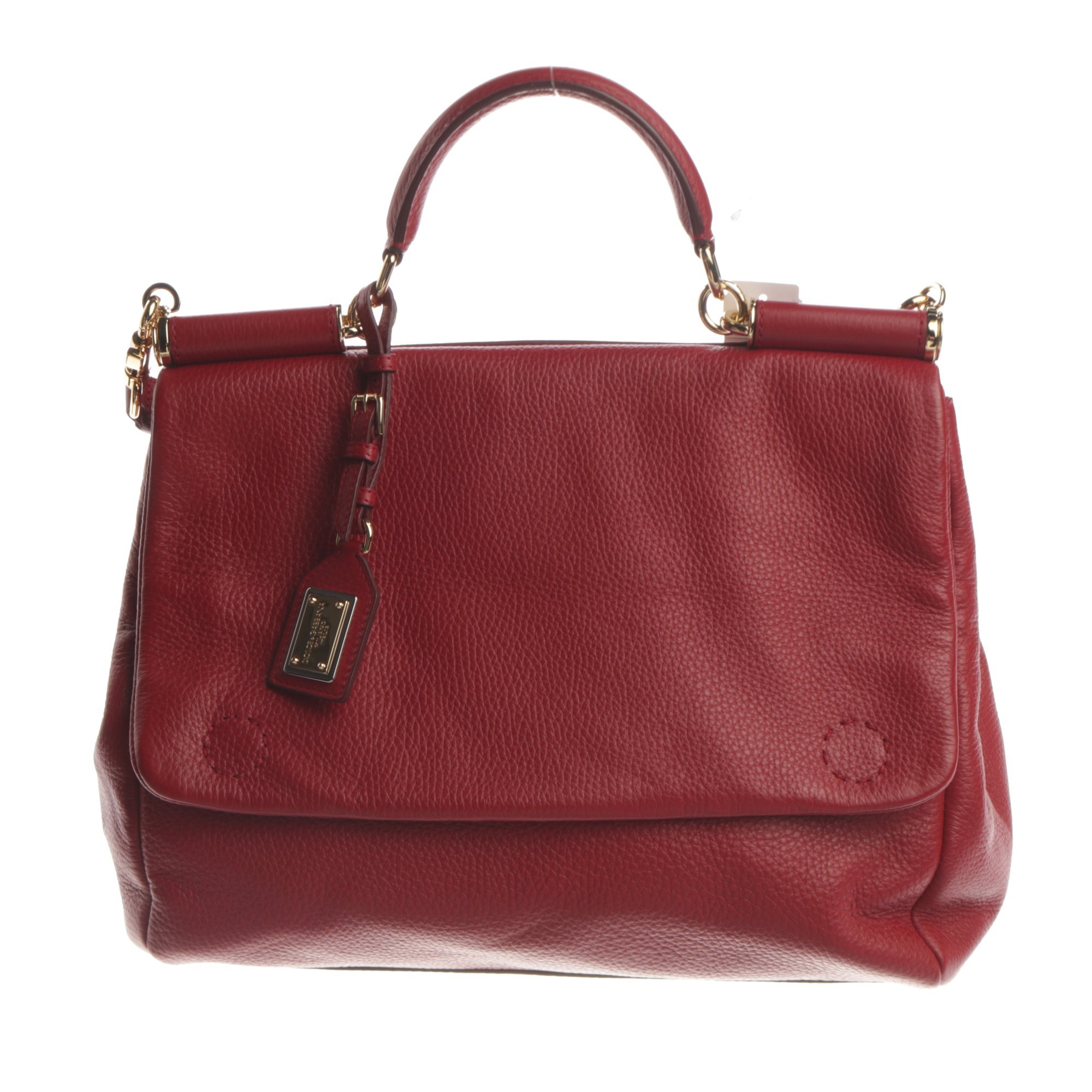 Dolce & Gabbana Sicily leather bag