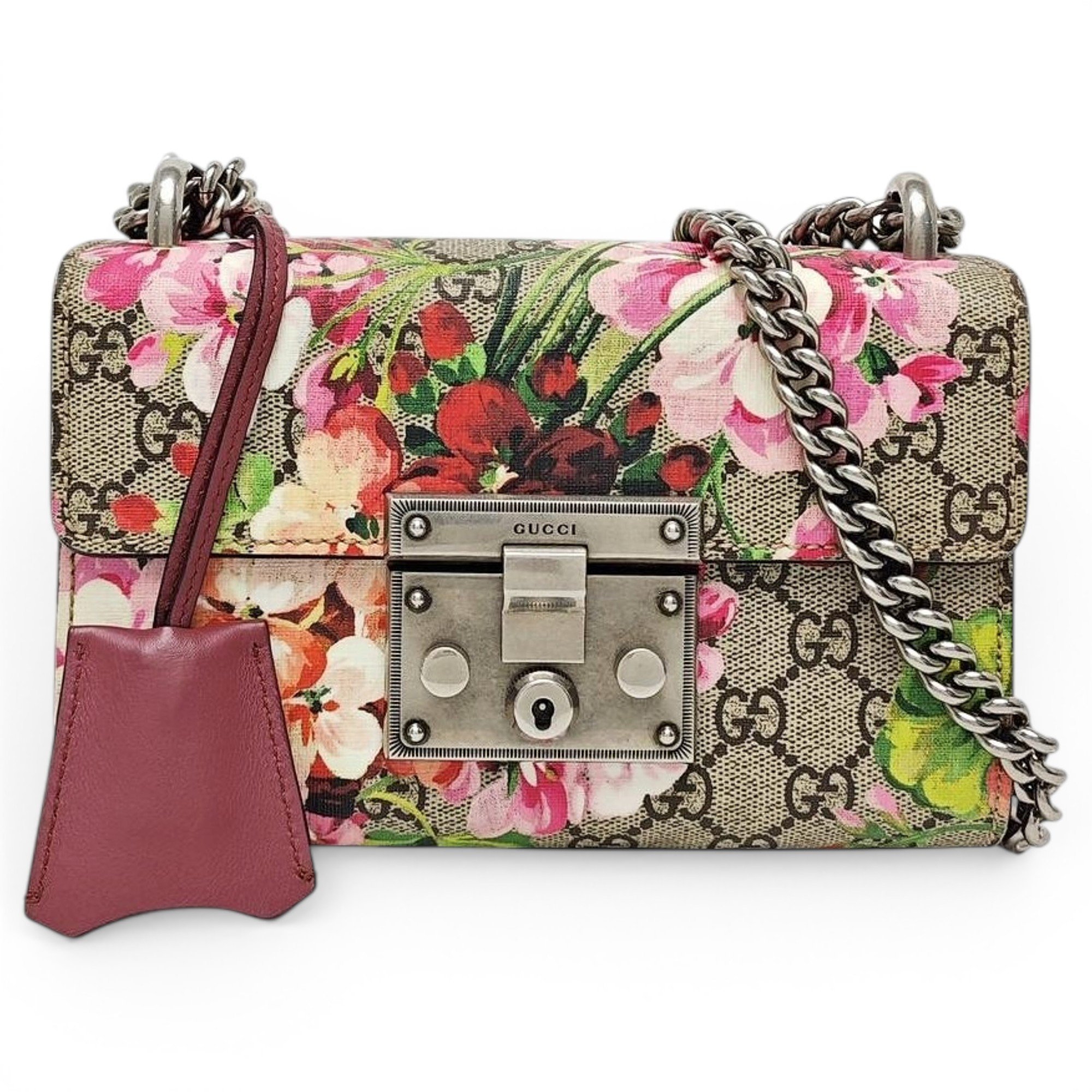 Padlock crossbody bag