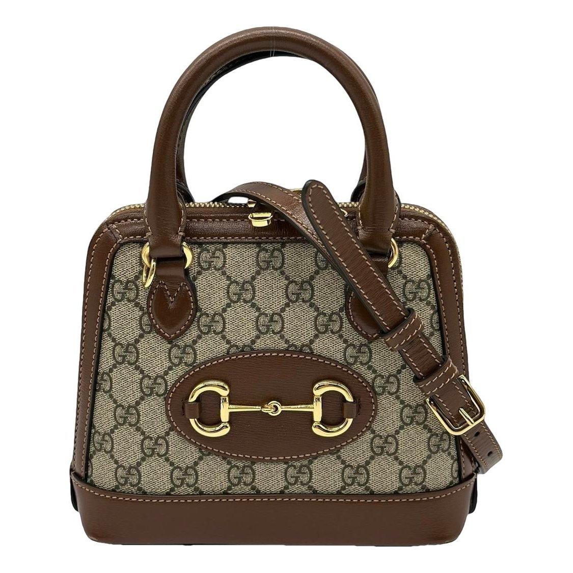 Handle Horsebit 1955 leather handbag